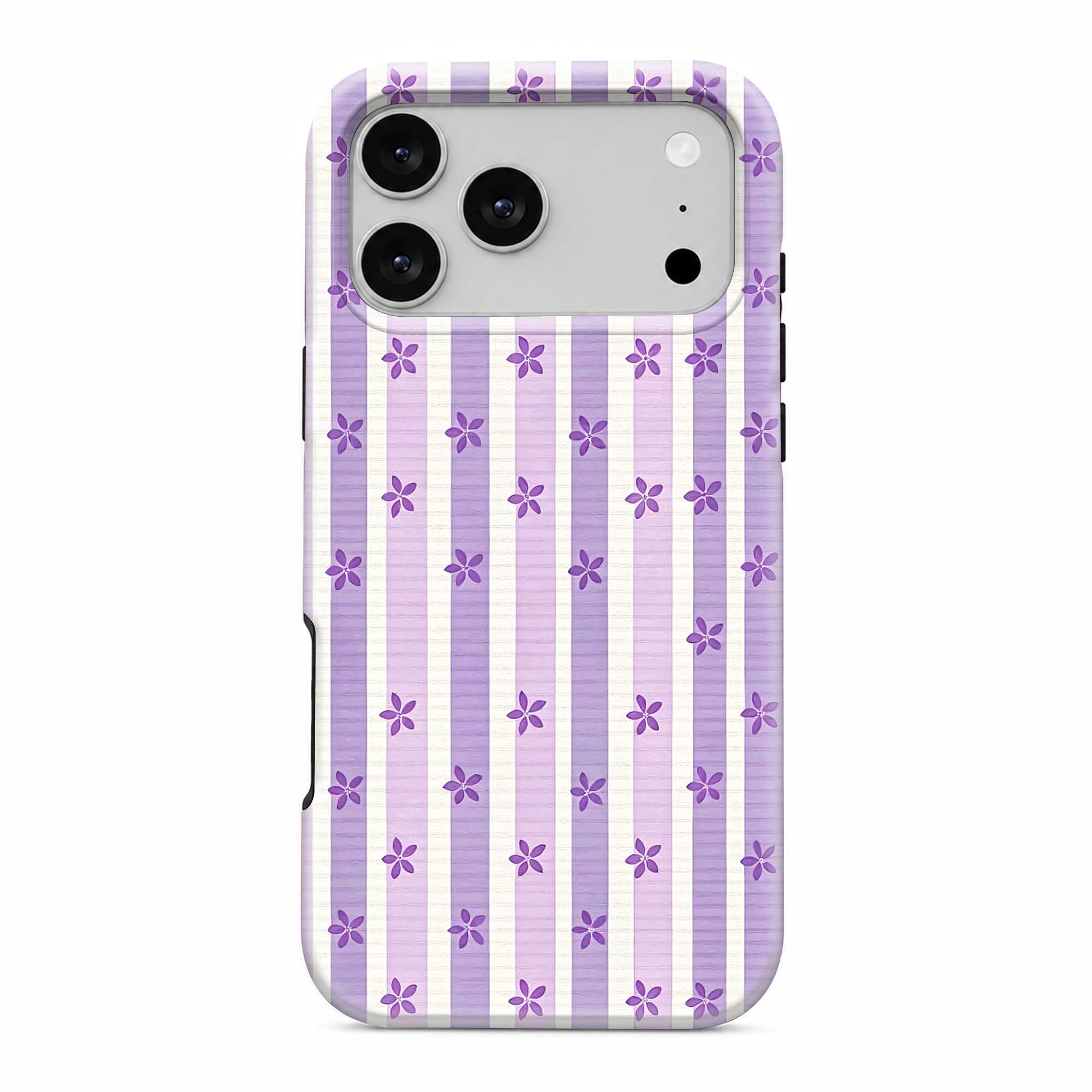 Soft Purple Flower Dual Guard Case