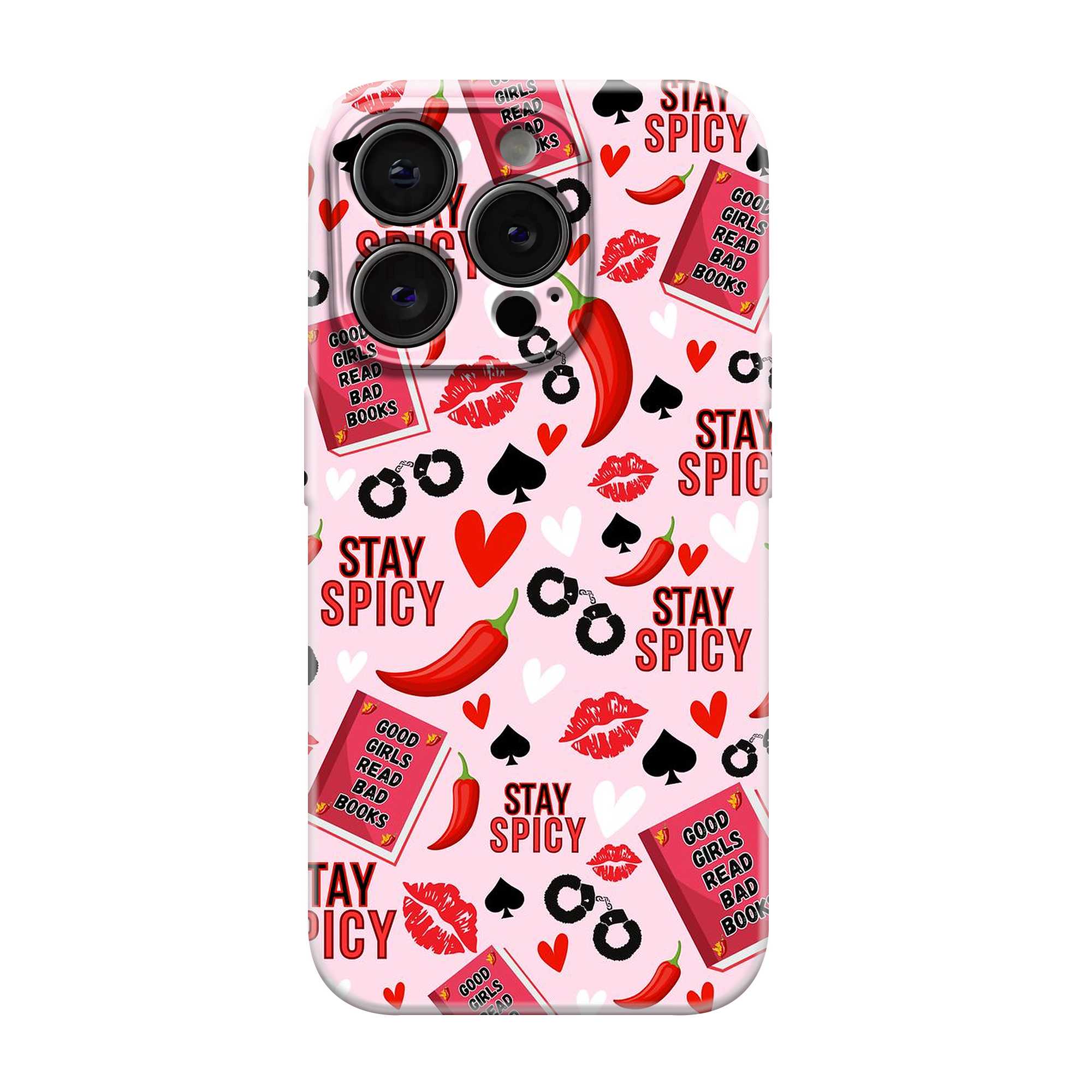 Spicy Romance Glossy Hard Case