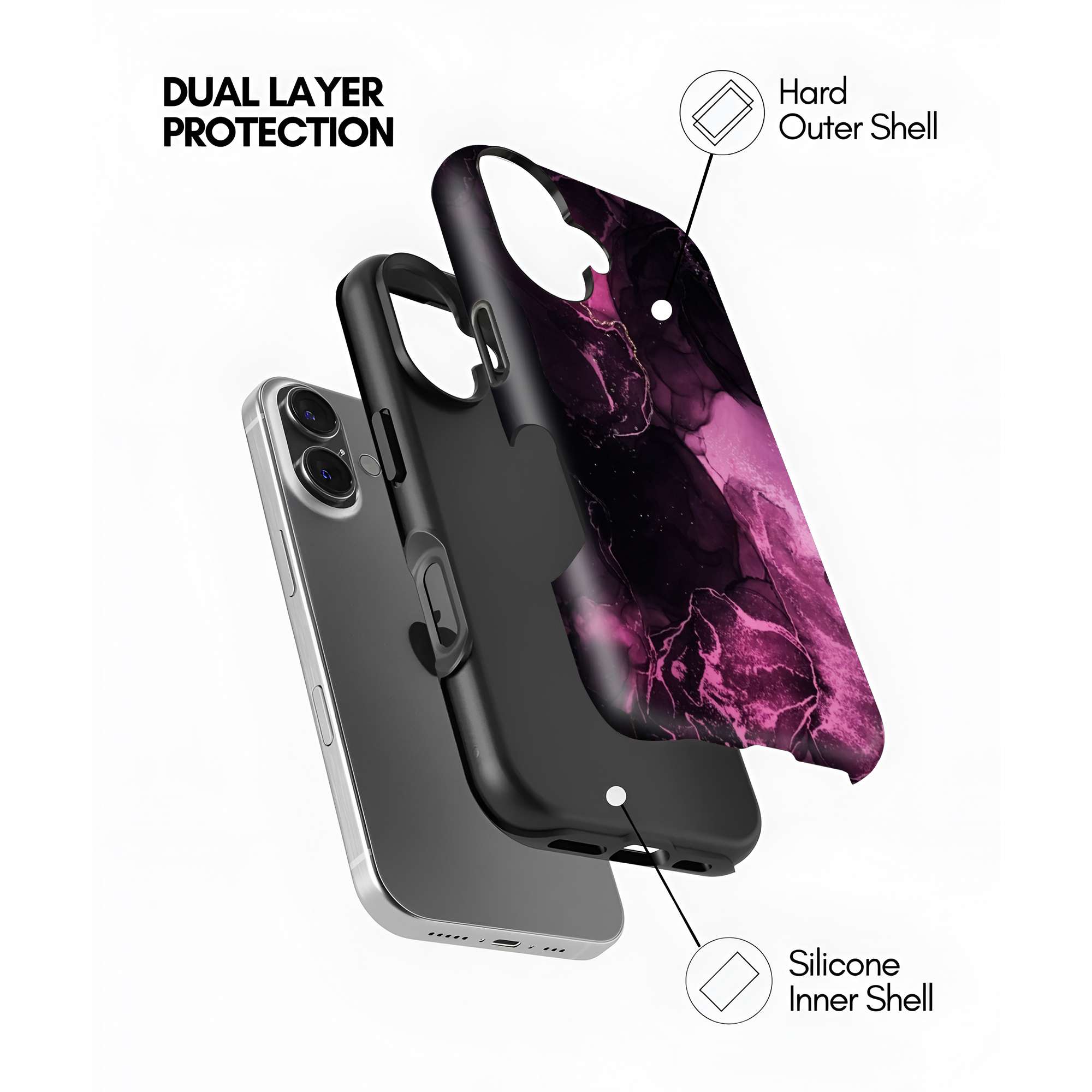 Purple Haze Dual Guard Case