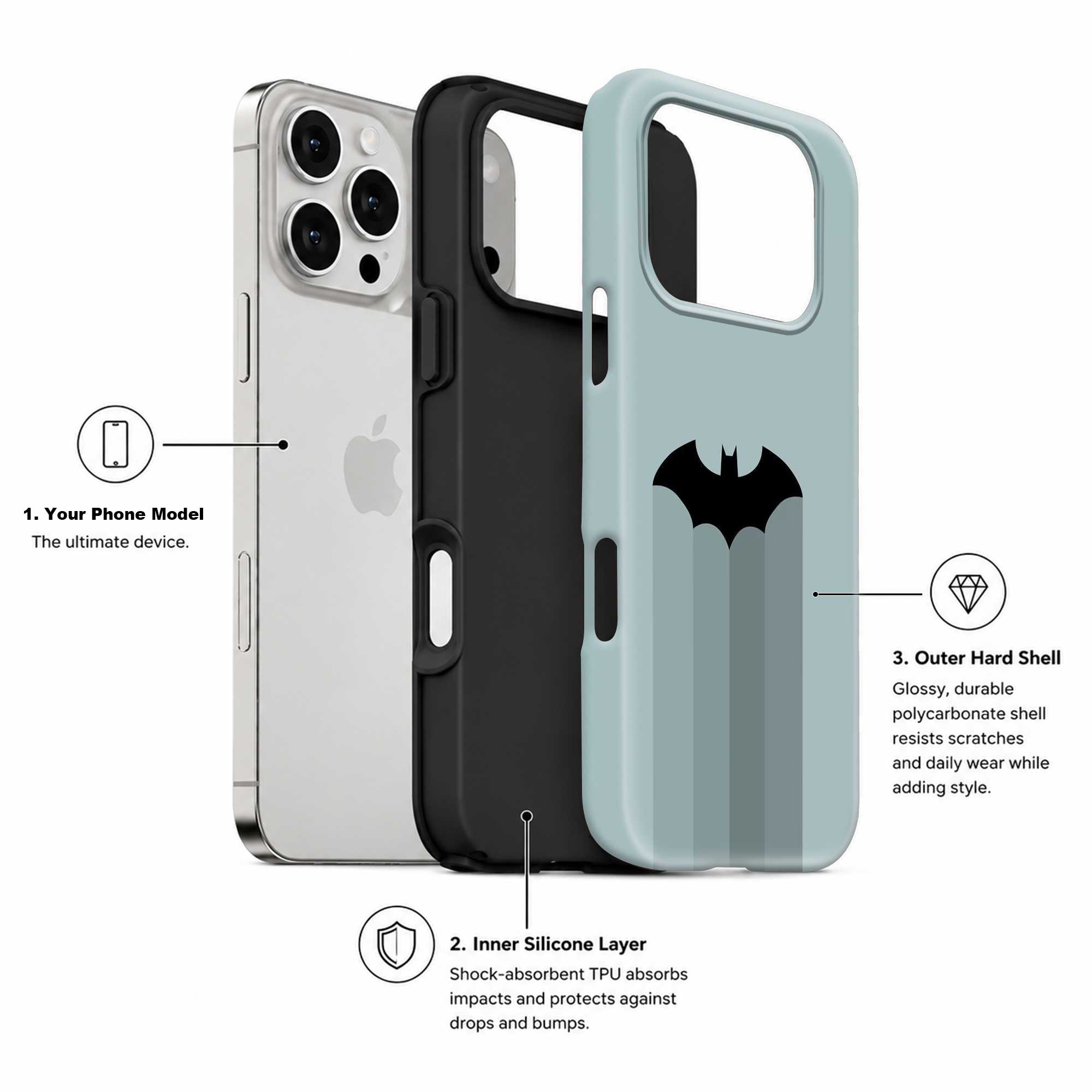 Shadow Knight Dual Guard Case