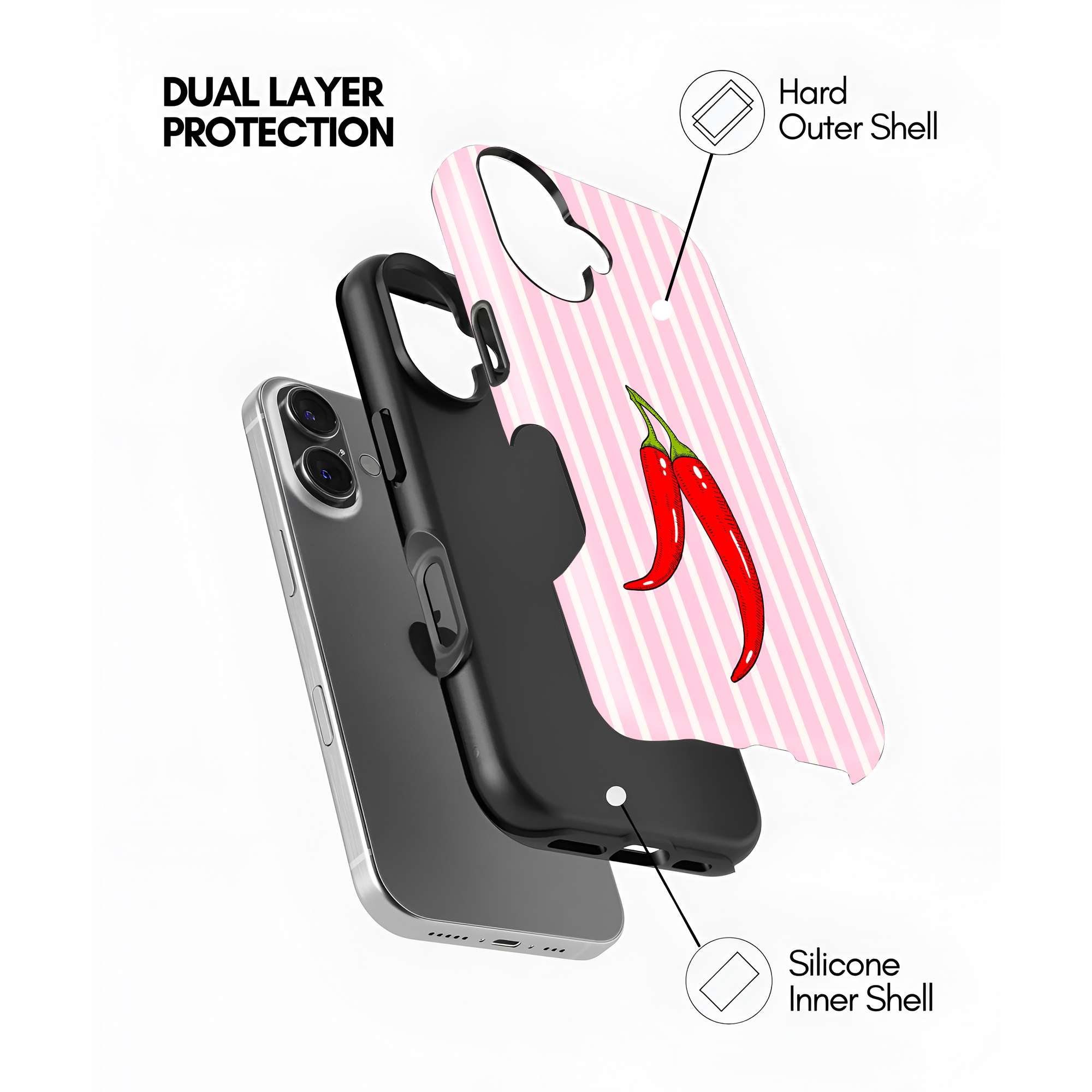Pink Spicy Chic Dual Guard Case