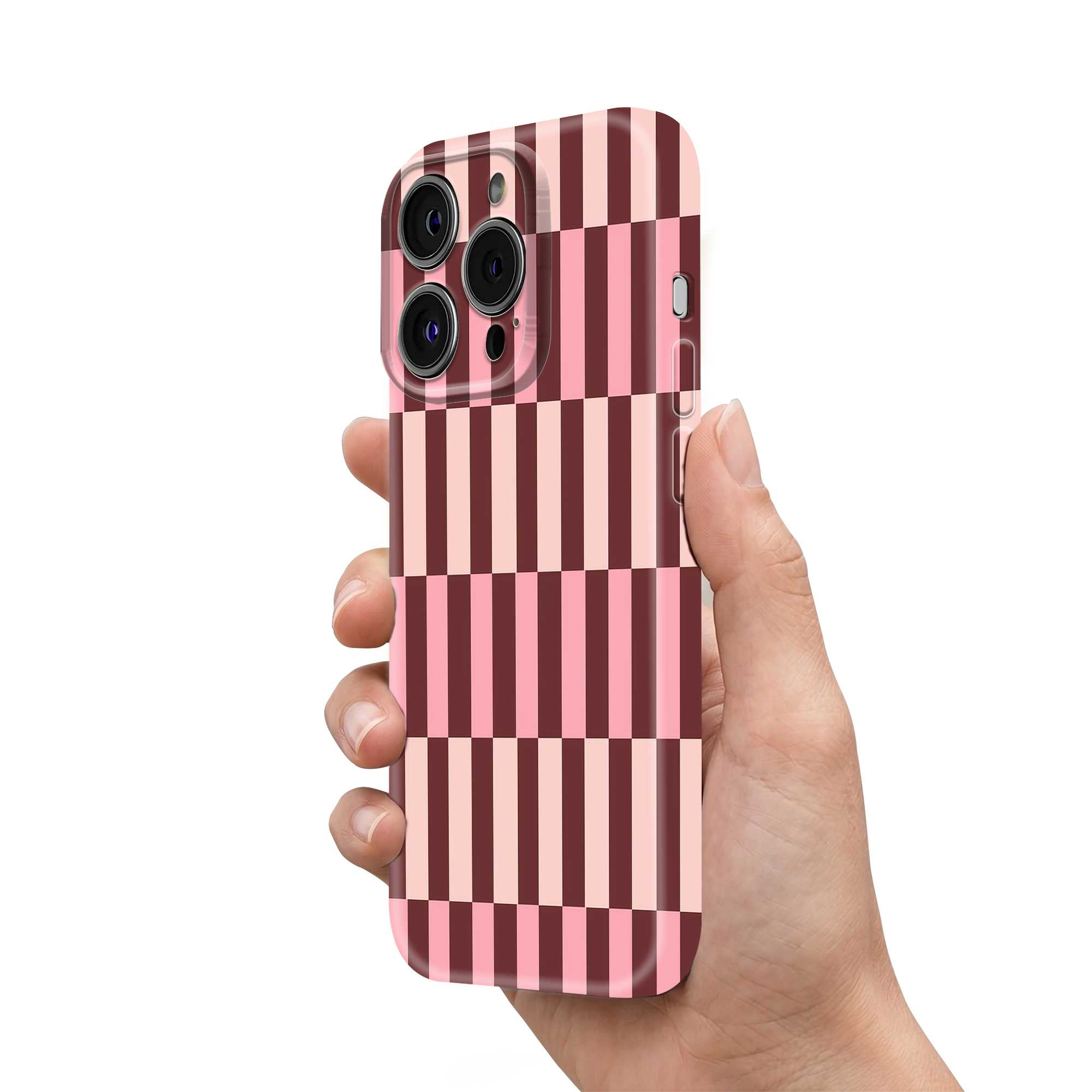 Pink Mod Blocks Glossy Hard Case