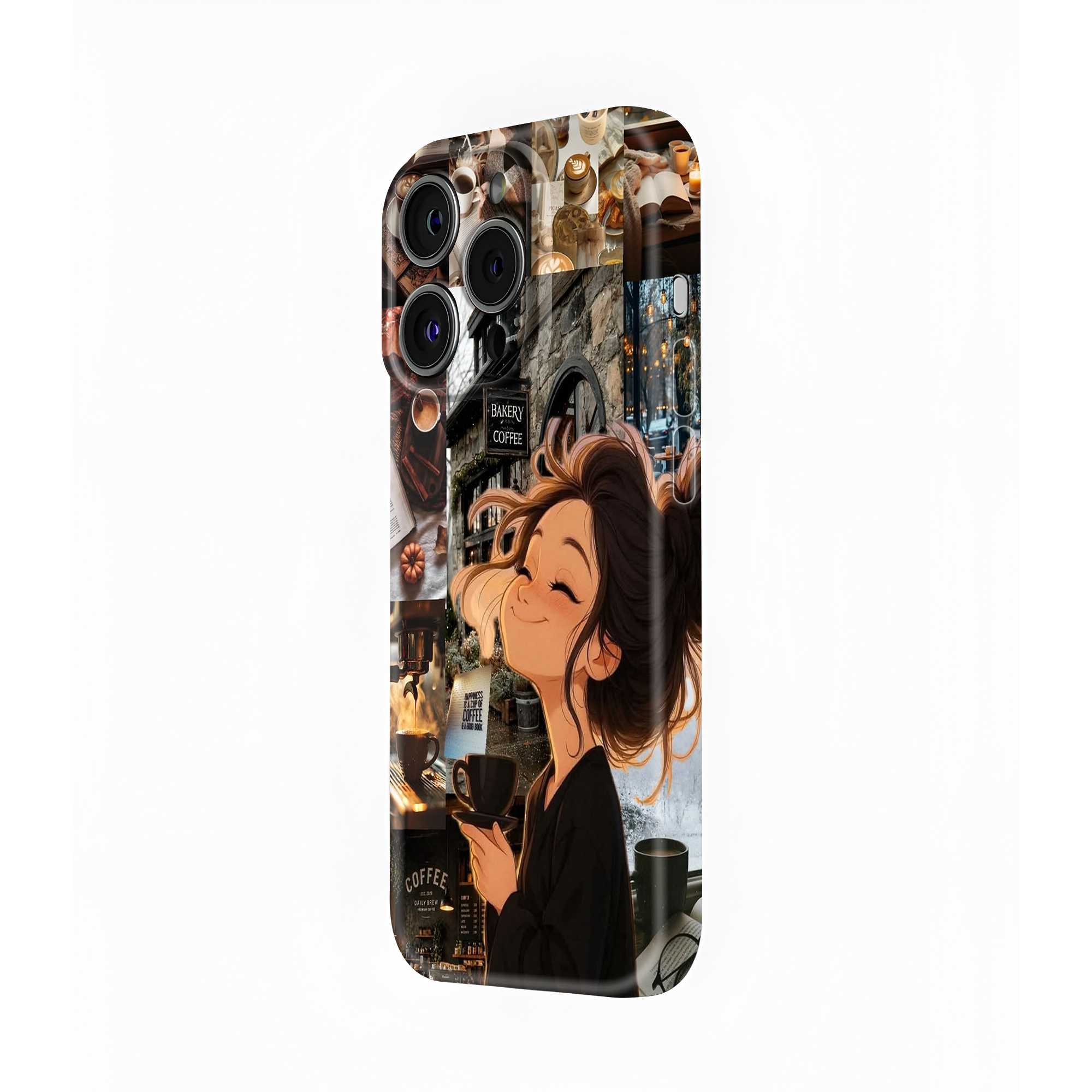 Coffee & Chapter Glossy Hard Case