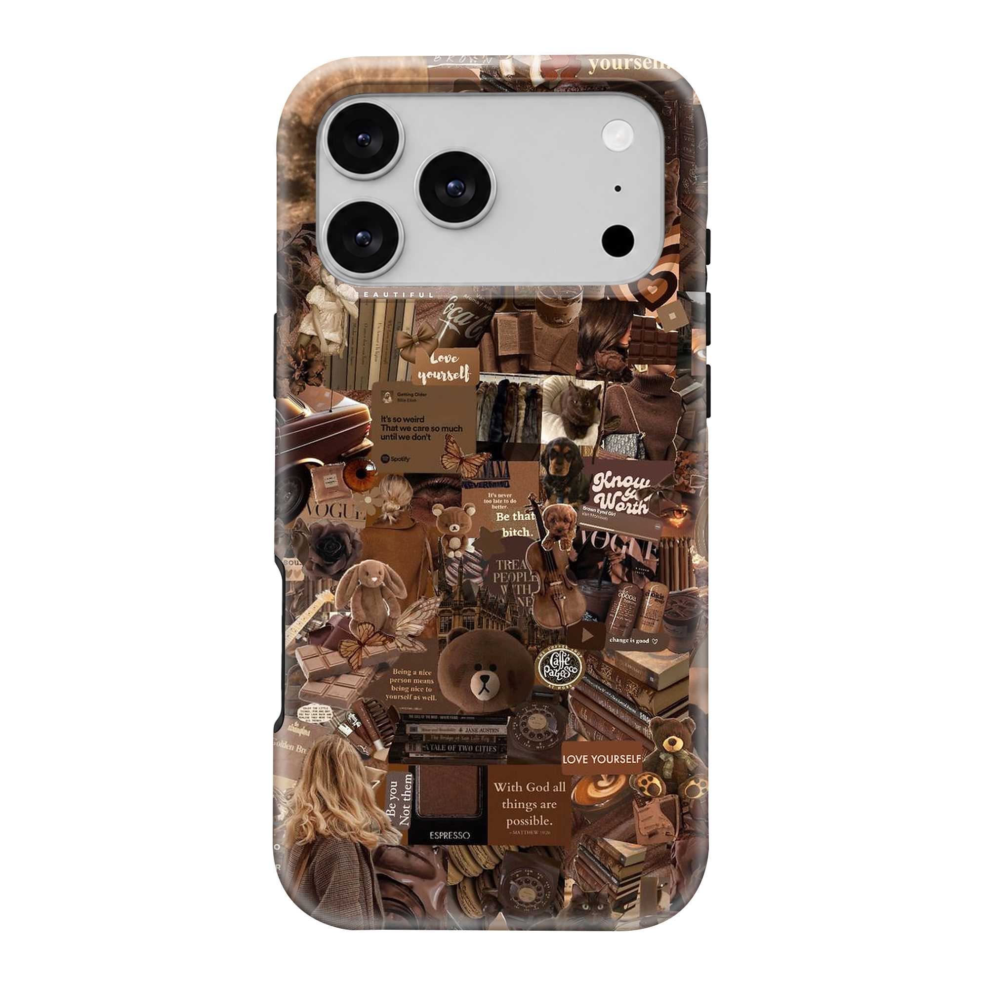 Chocolate Collage Dual Guard Case