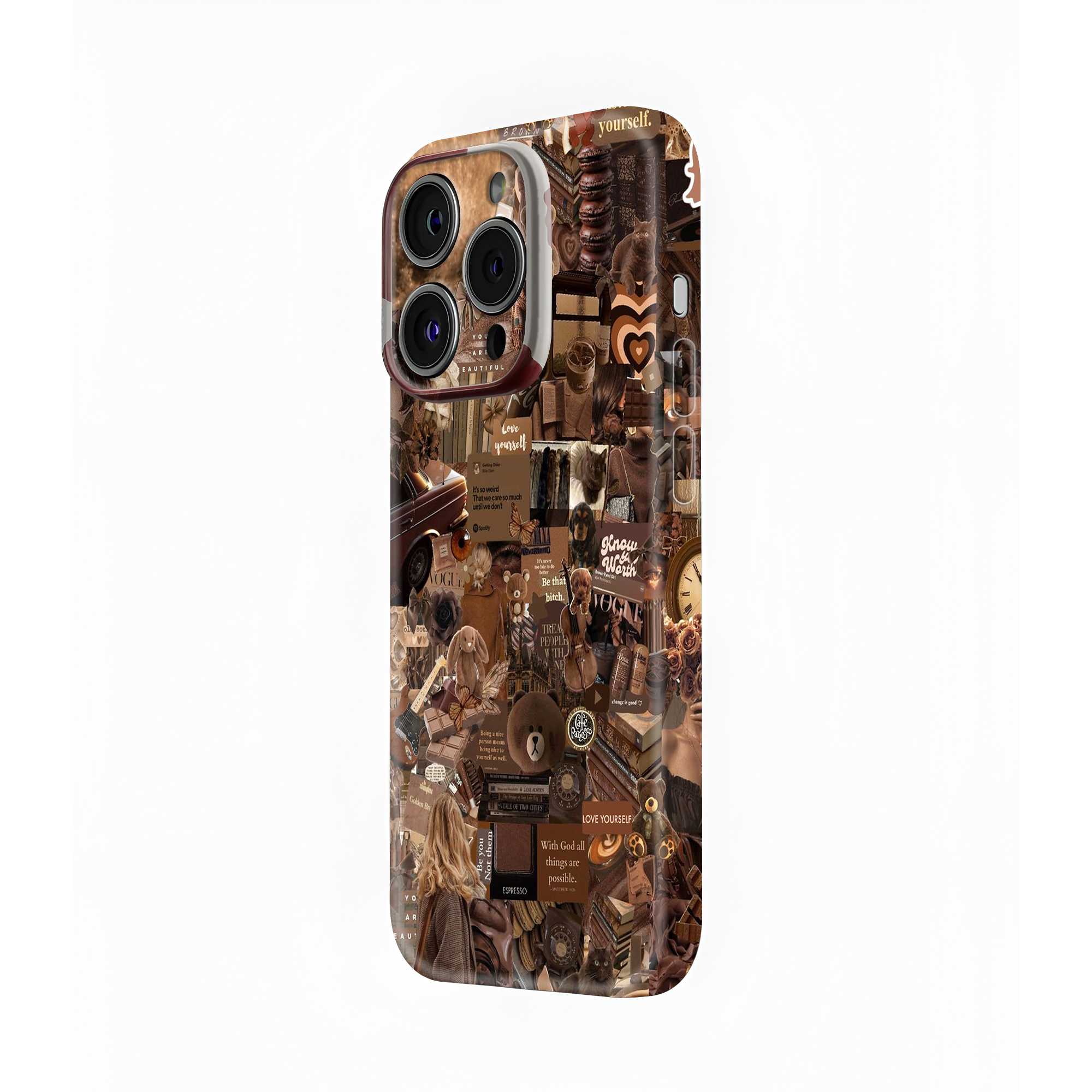 Chocolate Collage Glossy Hard Case