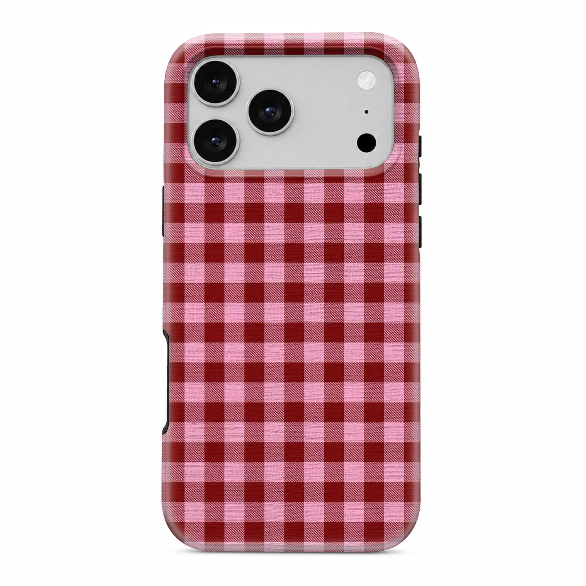 Red Velvet Checks Dual Guard Case