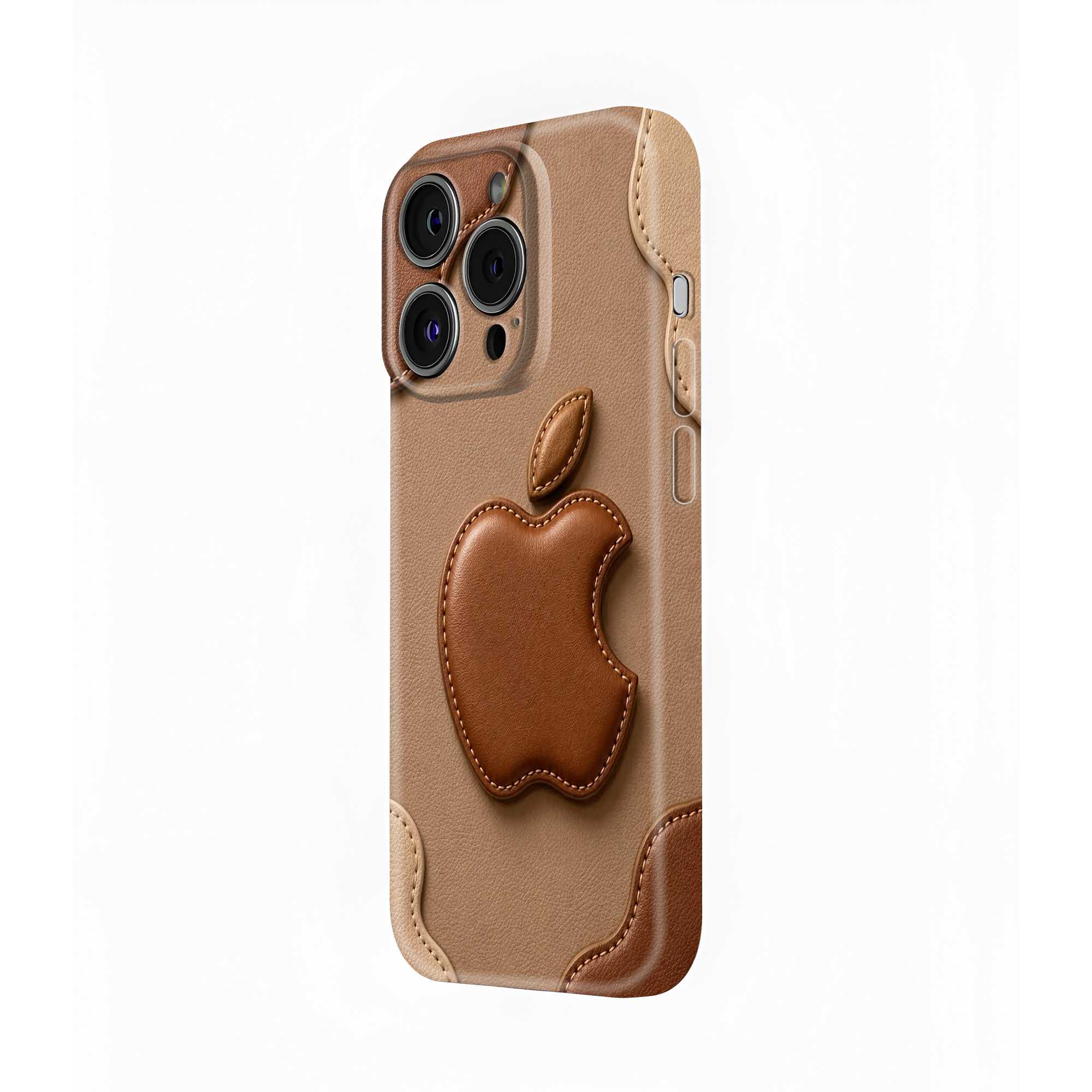 Café Leather Glossy Hard Case