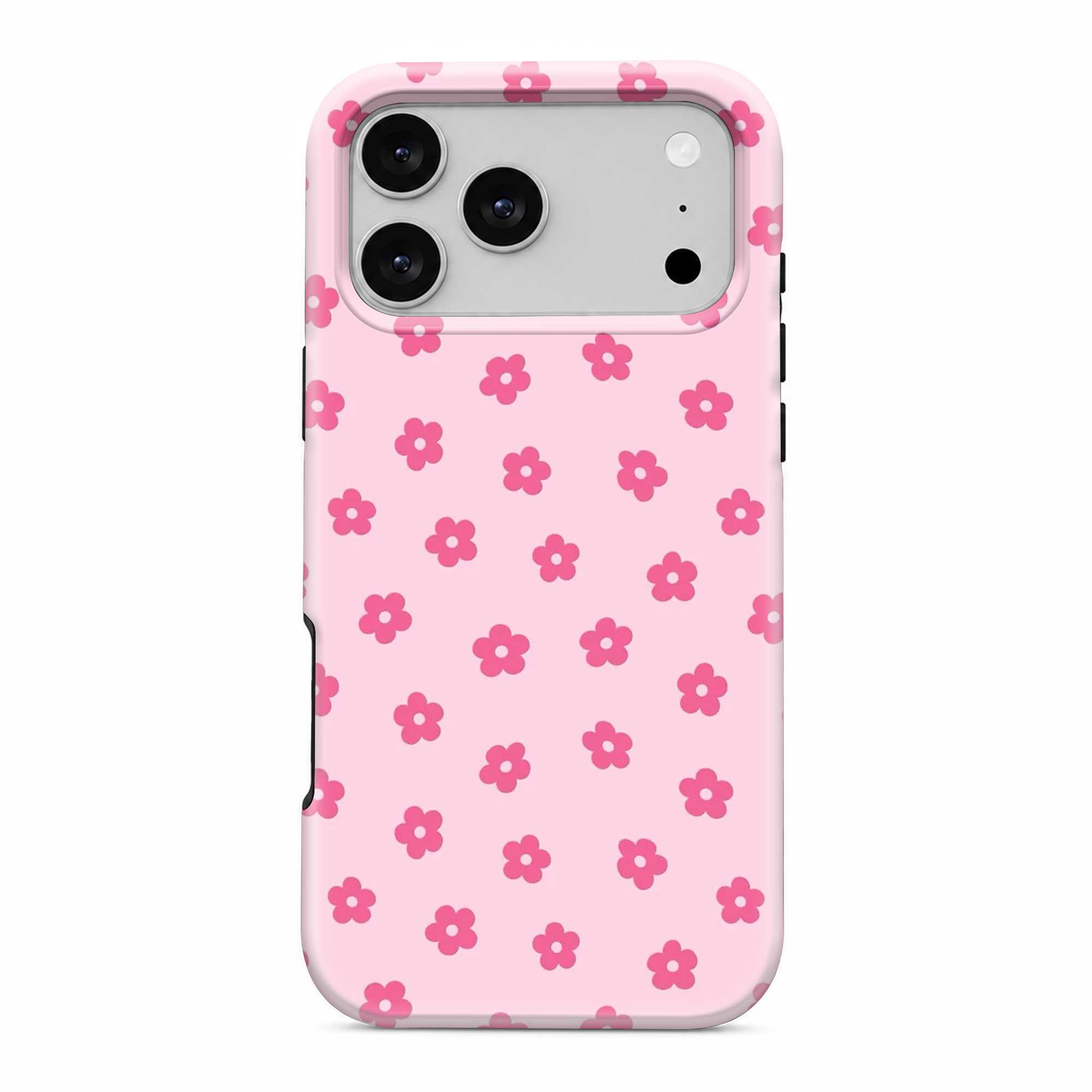 Pink Daisy Dots Dual Guard Case