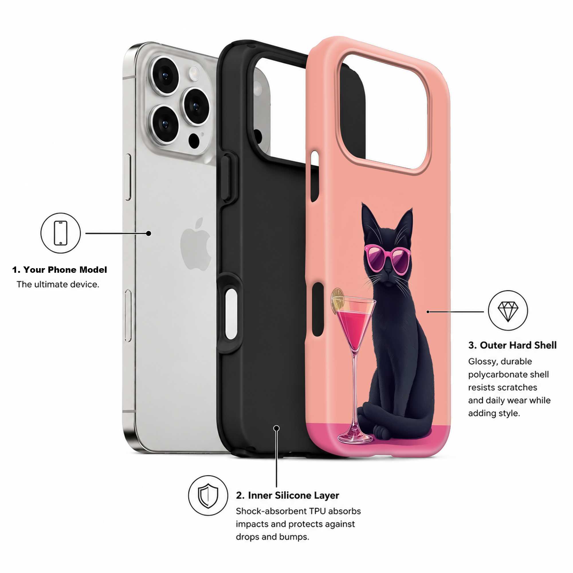 Party Vibe Dual Guard Case