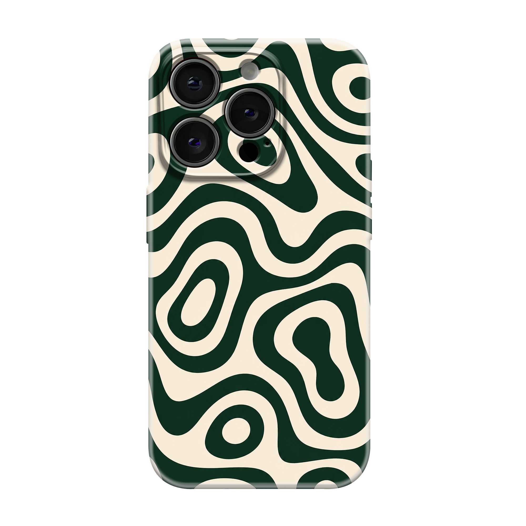Wave Lines Glossy Hard Case