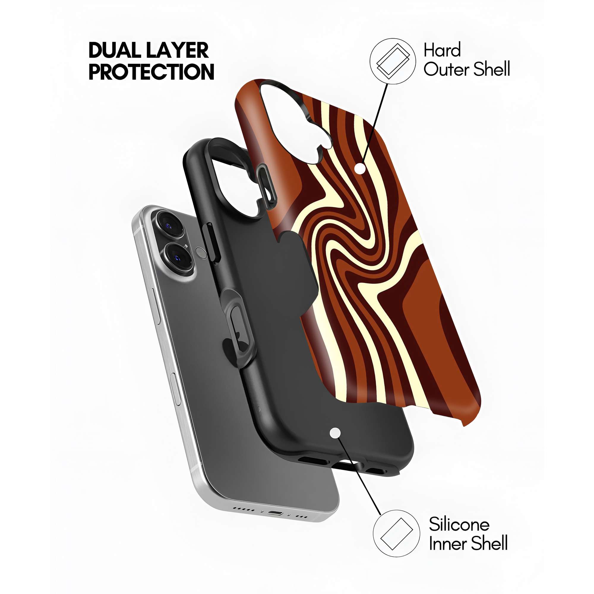 Mocha Flow Dual Guard Case