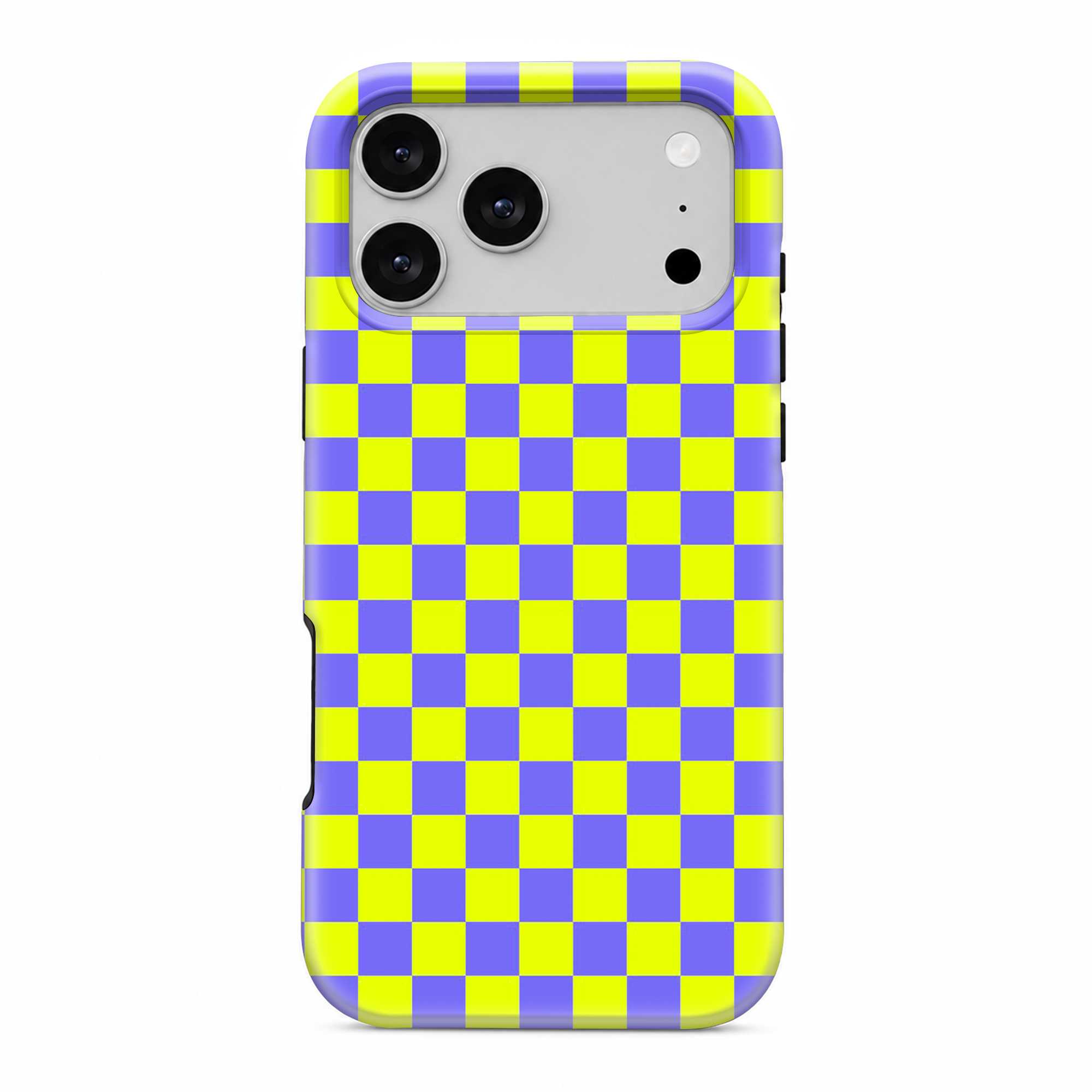 Neon Check Dual Guard Case