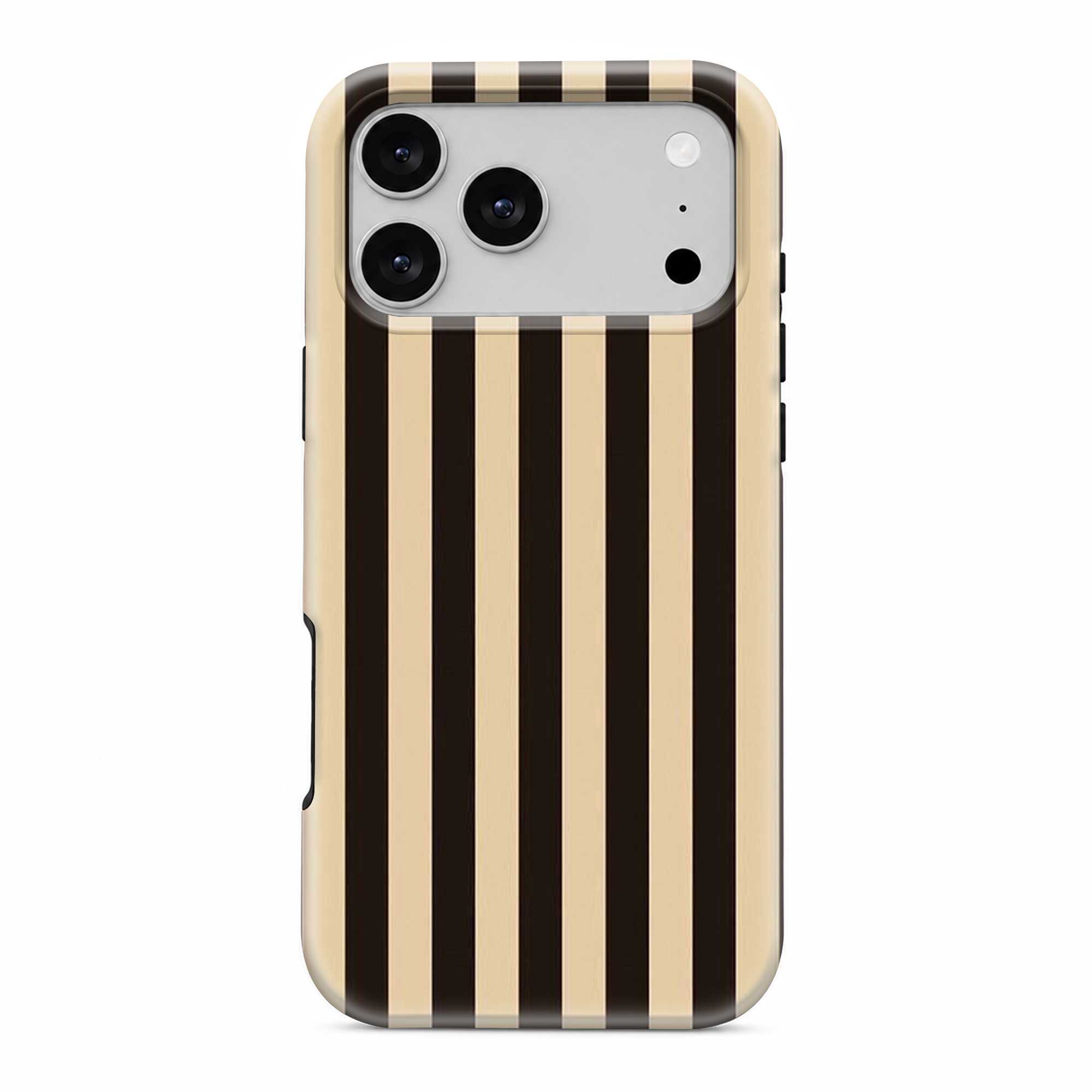 Mocha Stripe Dual Guard Case