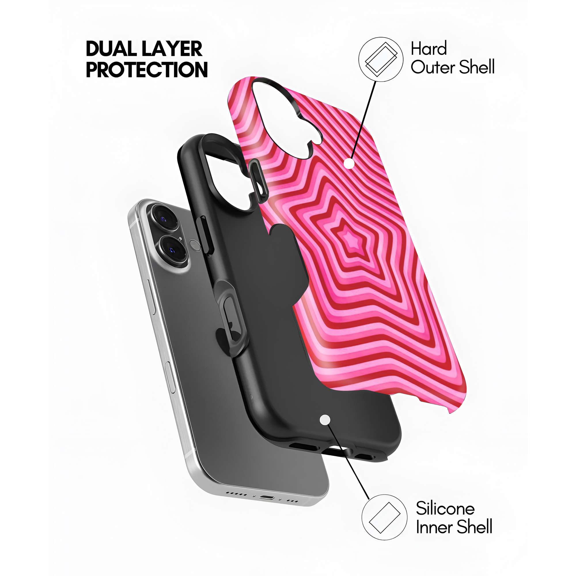 Hypno Wave Star Dual Guard Case
