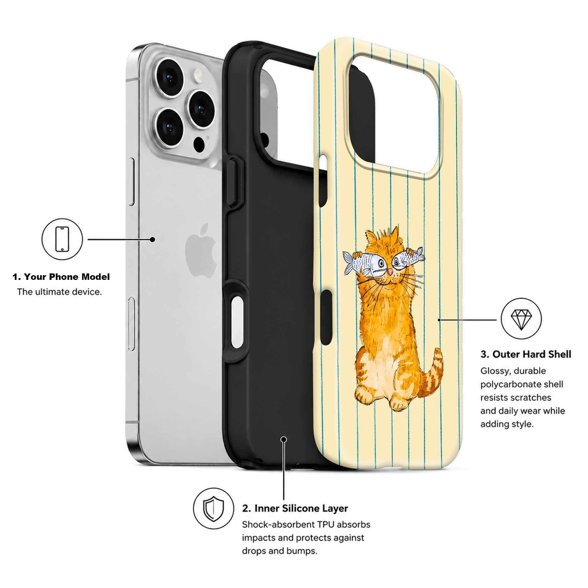 Mischief Kitty Dual Guard Case