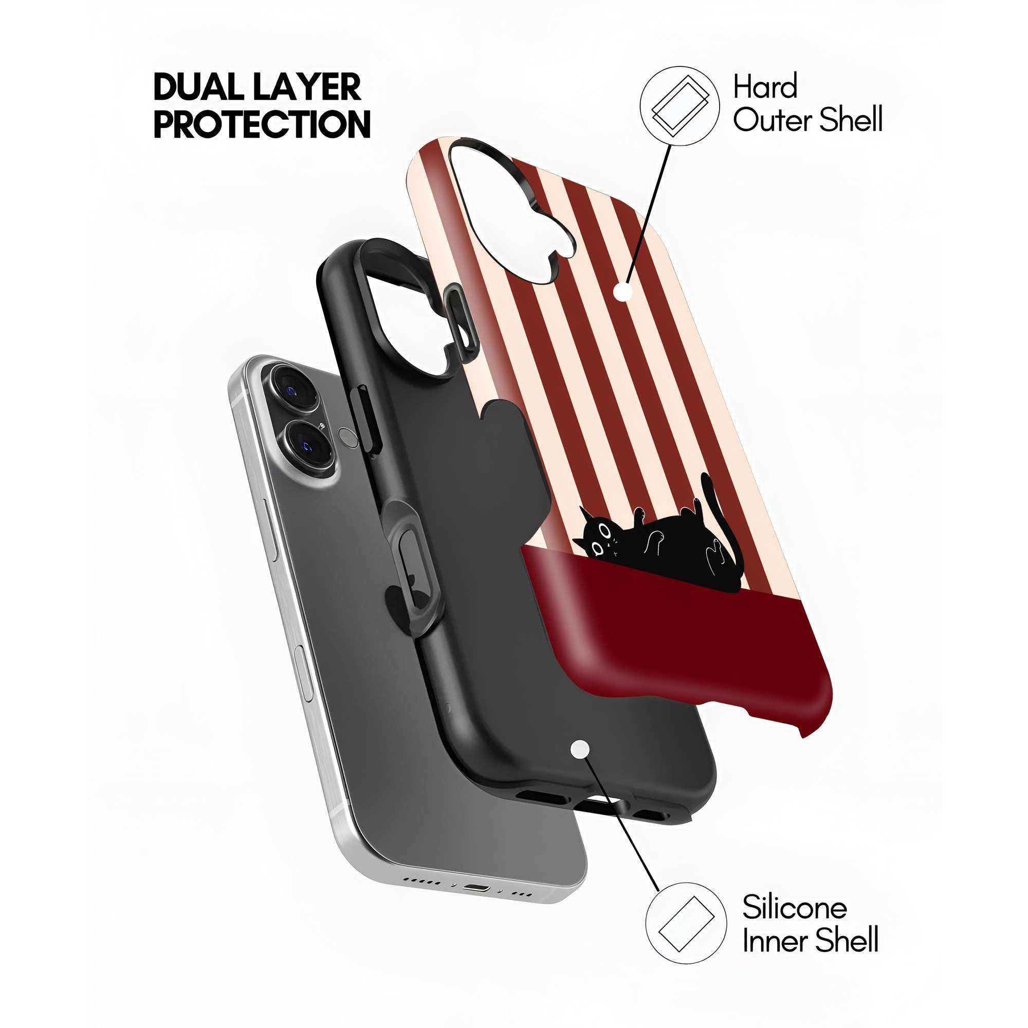 Cozy Cat Dual Guard Case