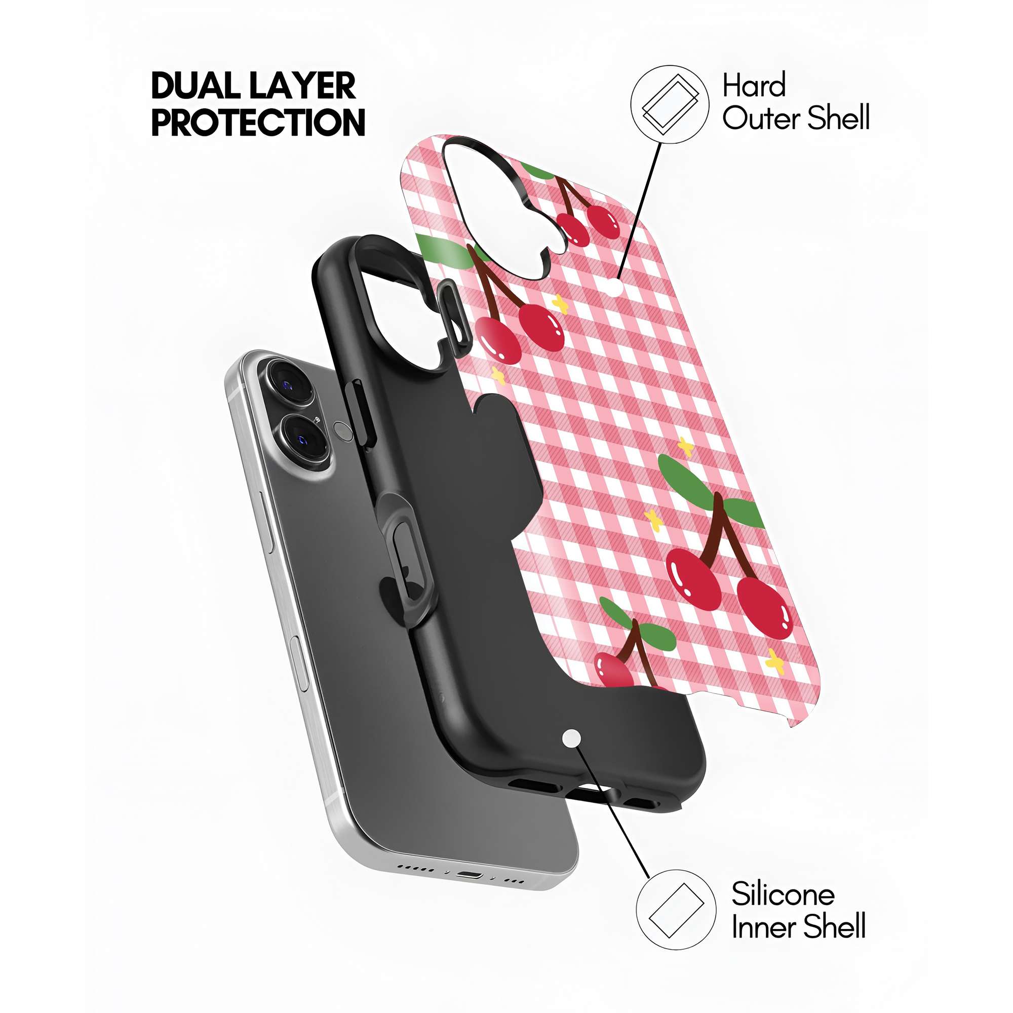 Cherry Picnic Dual Guard Case