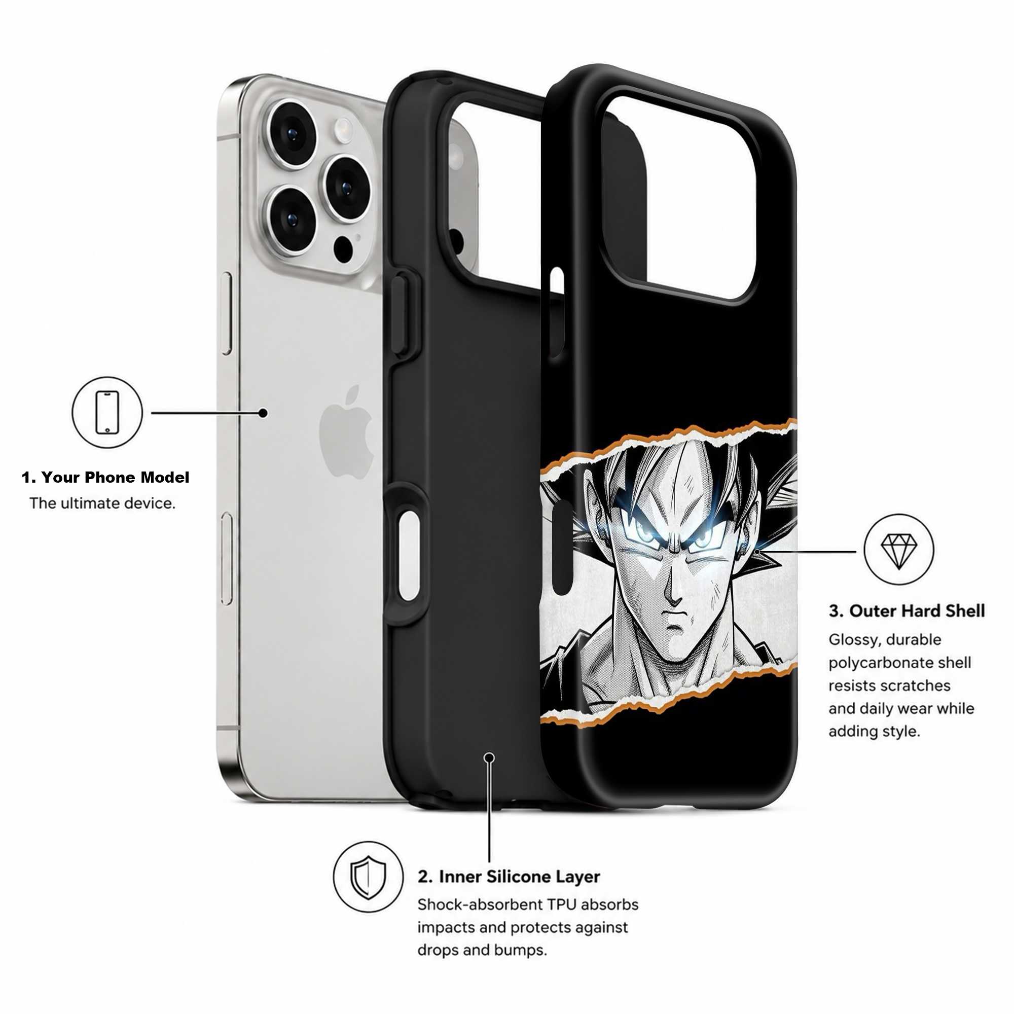 Eyes of Dominance Dual Guard Case