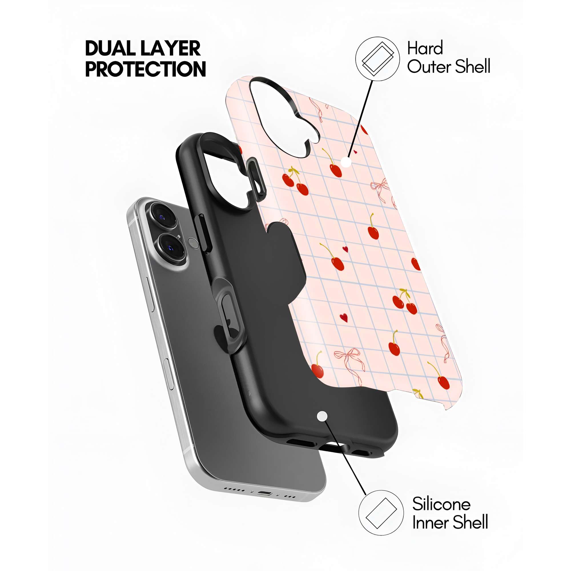 Cherry Bliss Dual Guard Case