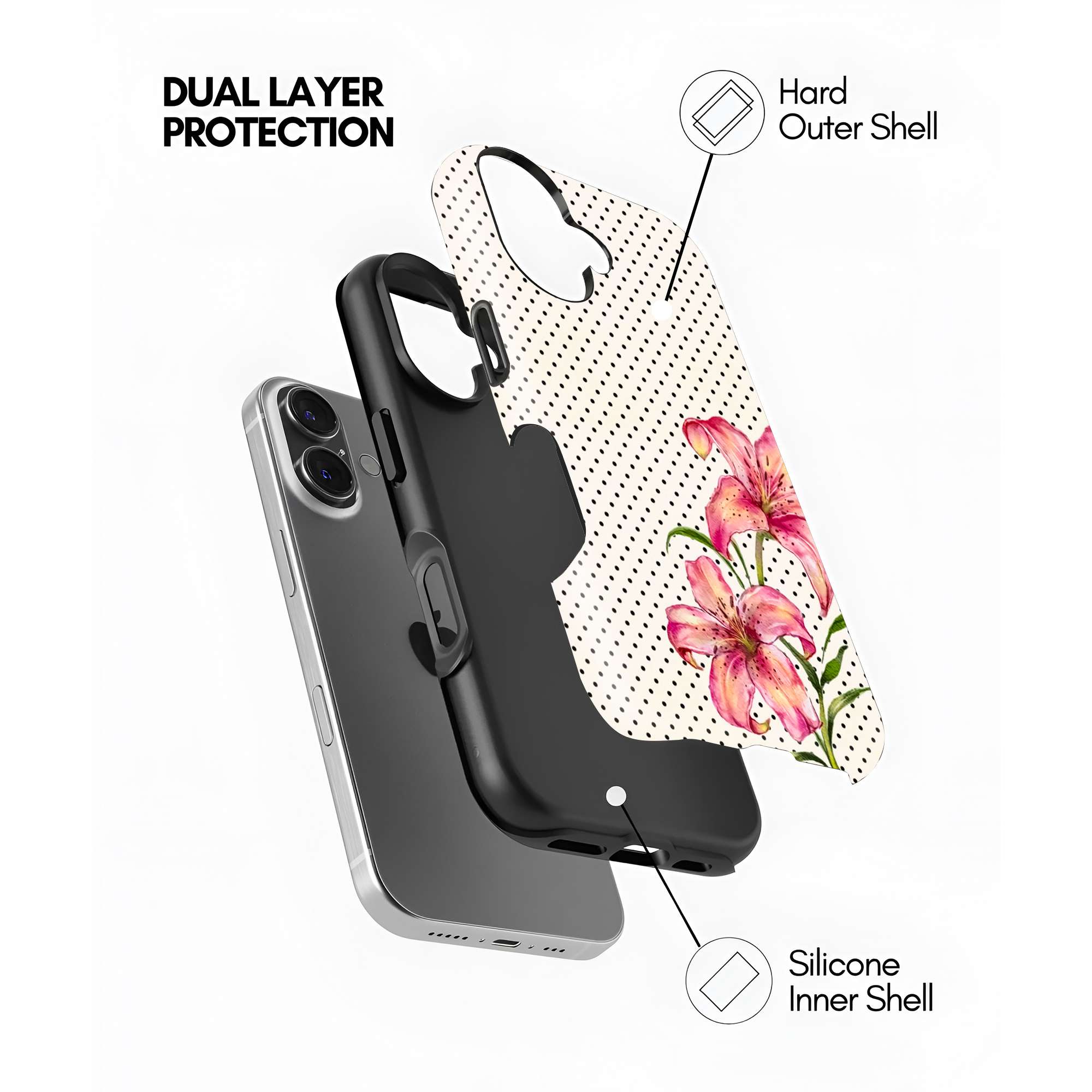 Blush Lily Dual Guard Case