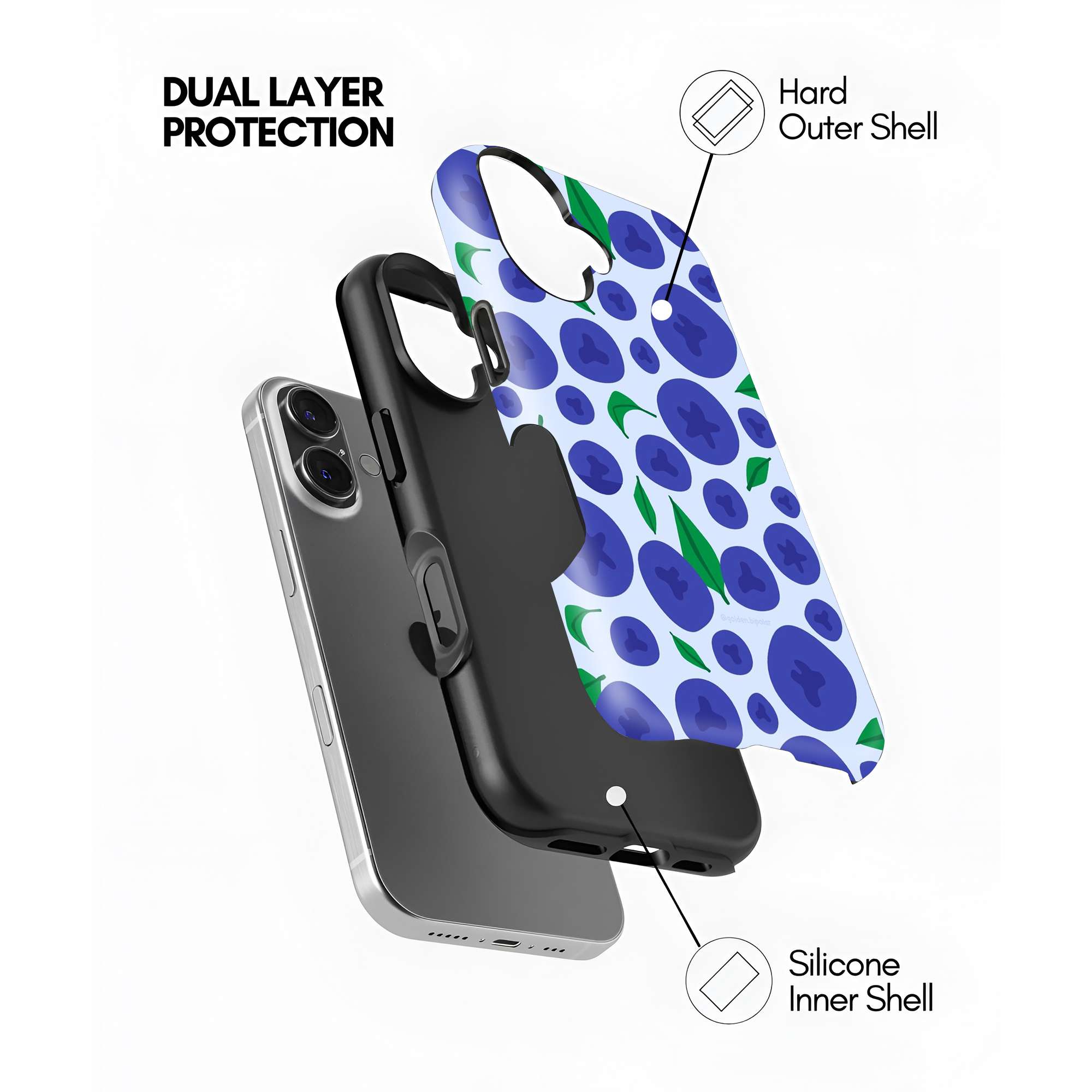 Blueberry Pop Dual Guard Case