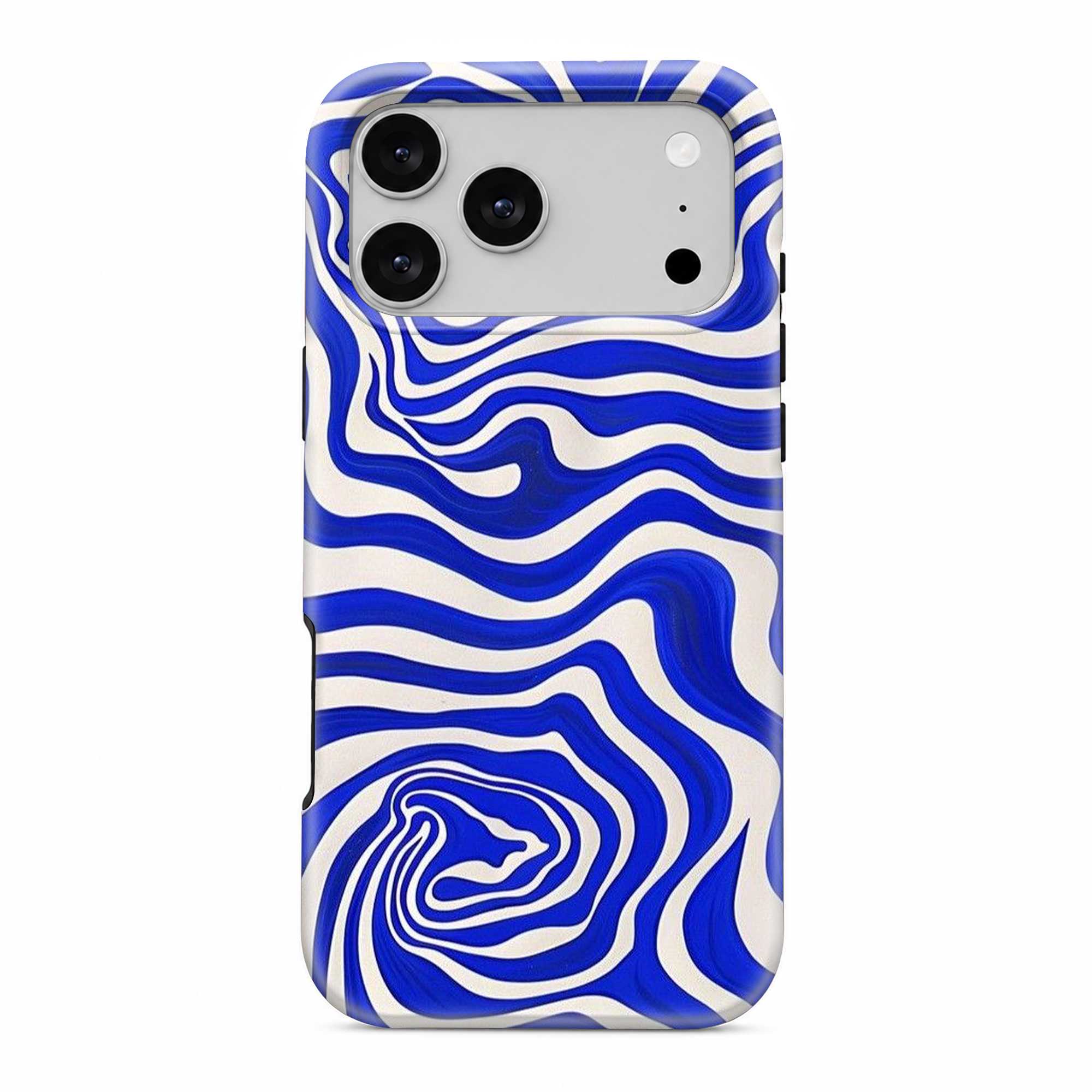 Blue Vortex Flow Dual Guard Case