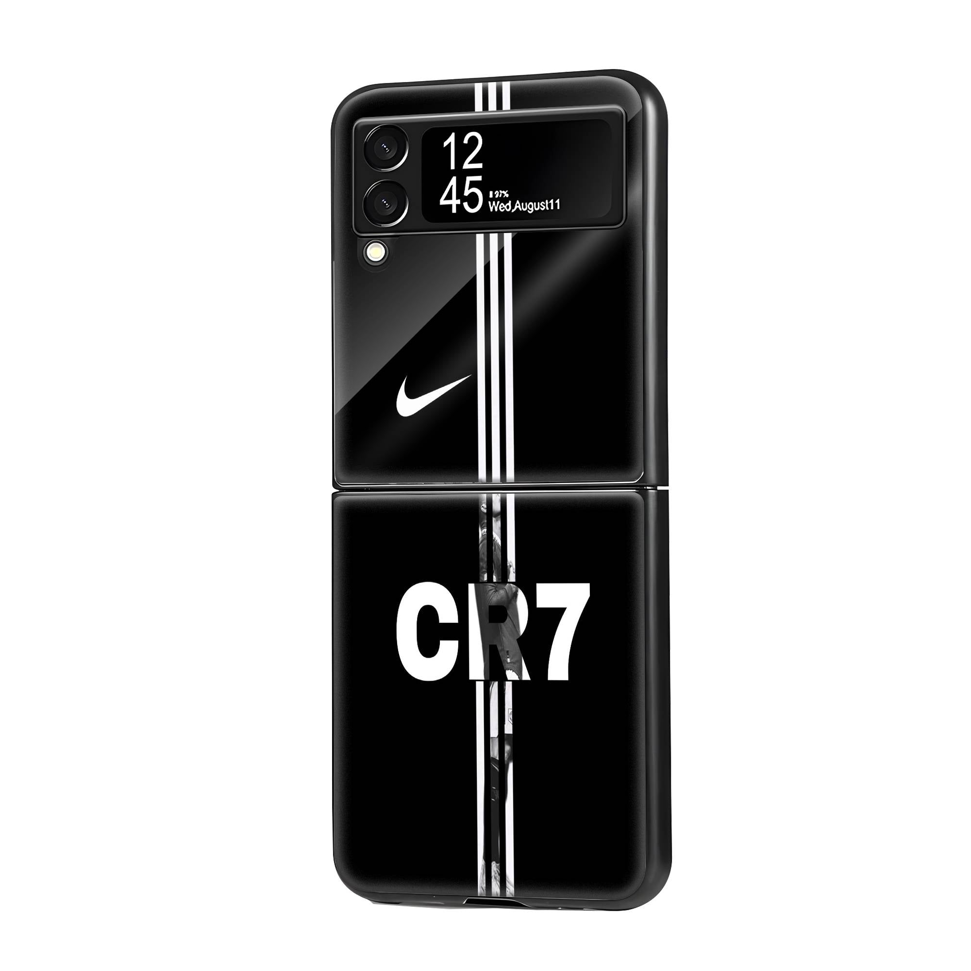 CR7 Samsung Z Flip Glass Case image 0
