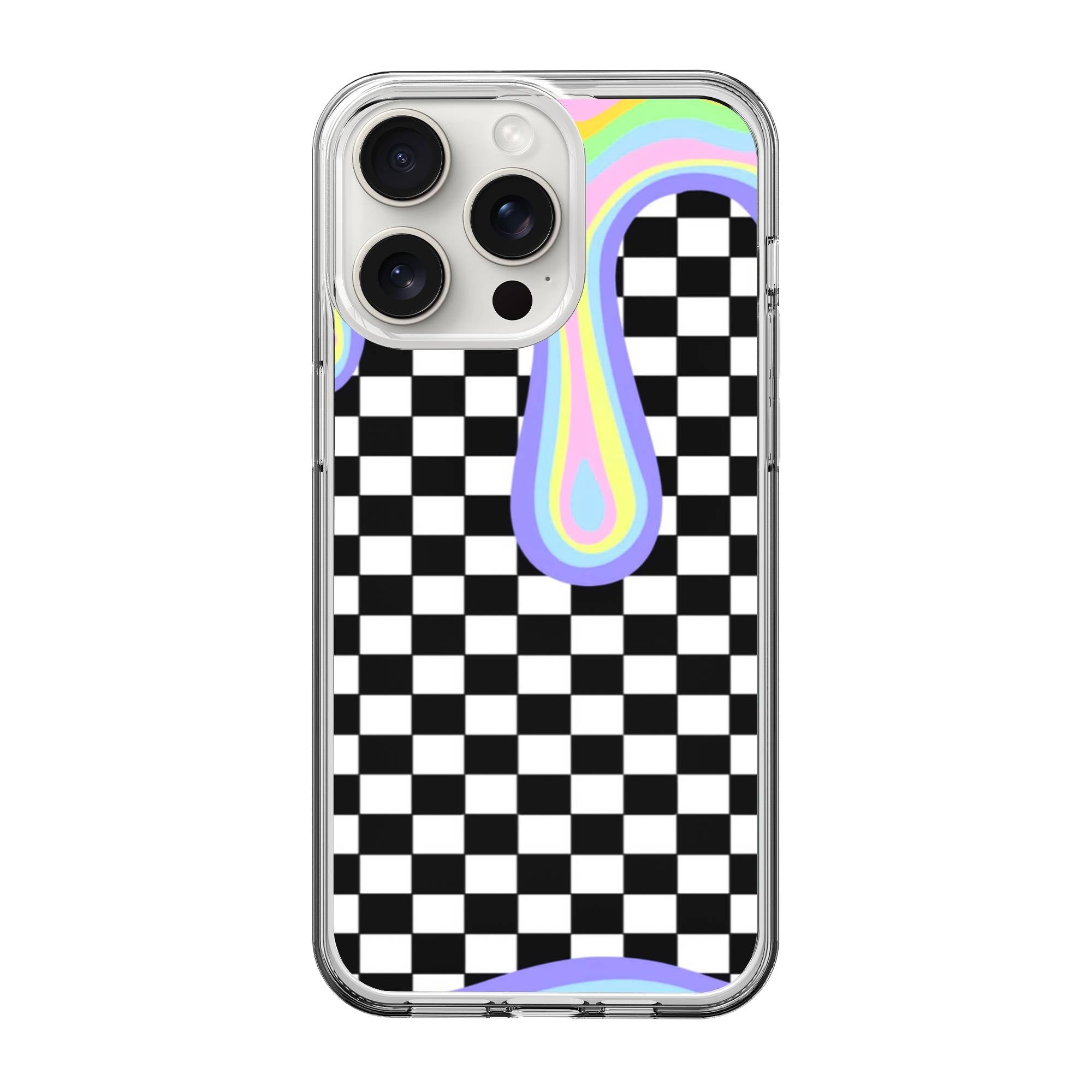 Vibrant Drip Clear Case image 0