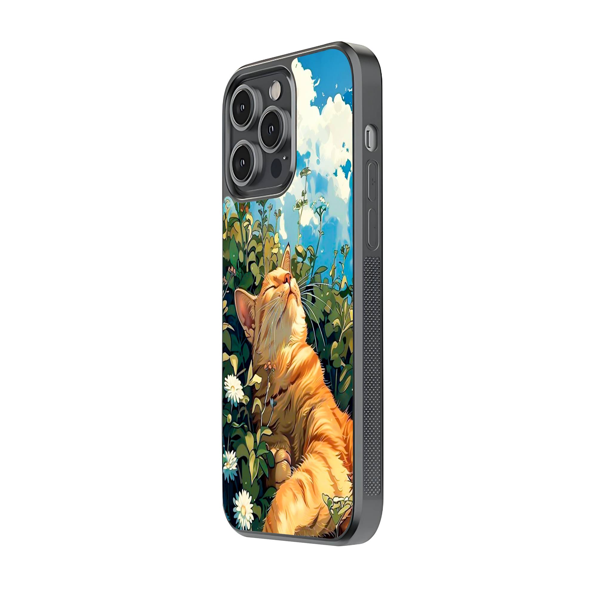 Garfield Sleeping Glass Case image 1