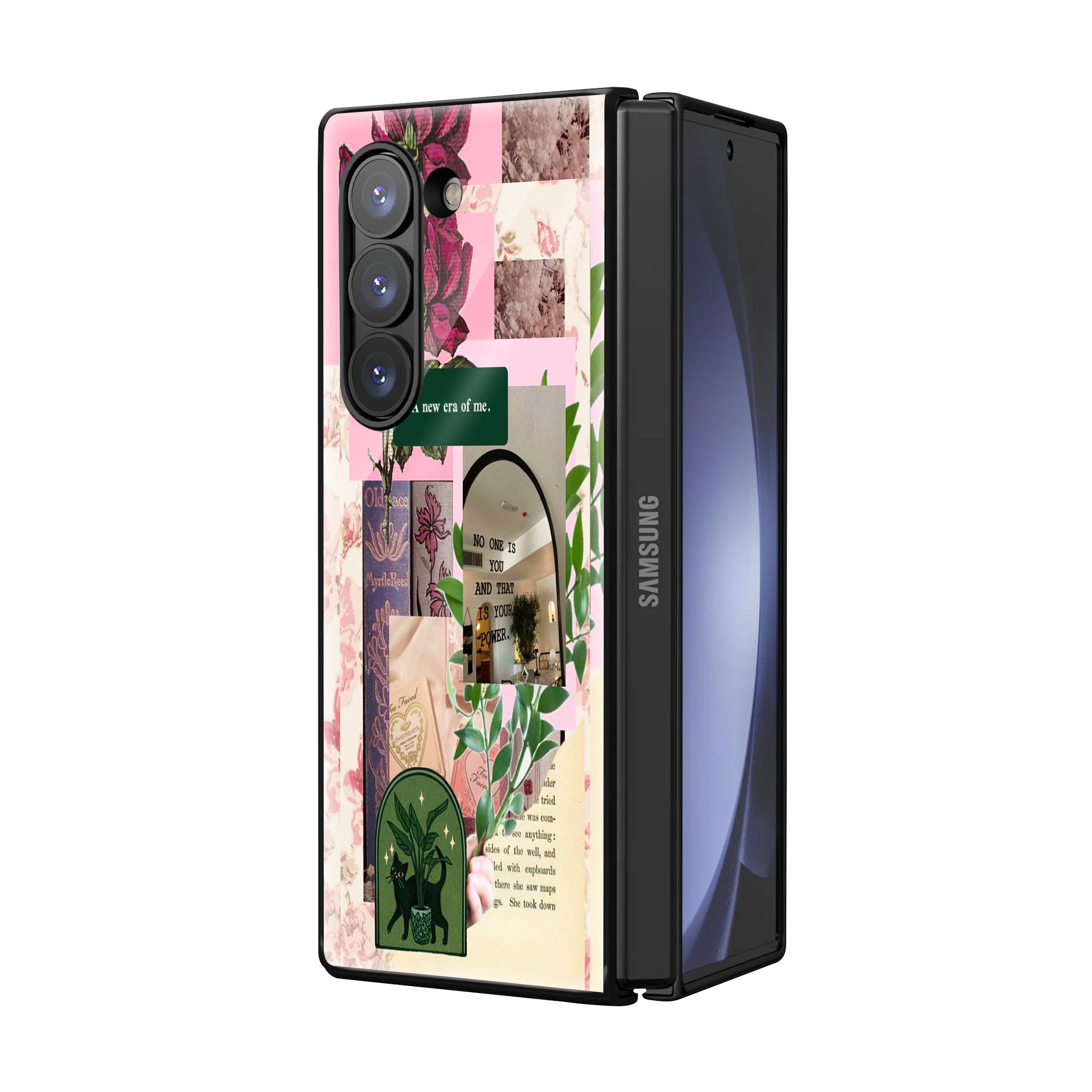 Esthetic Era Samsung Z Fold Glass Case image 1