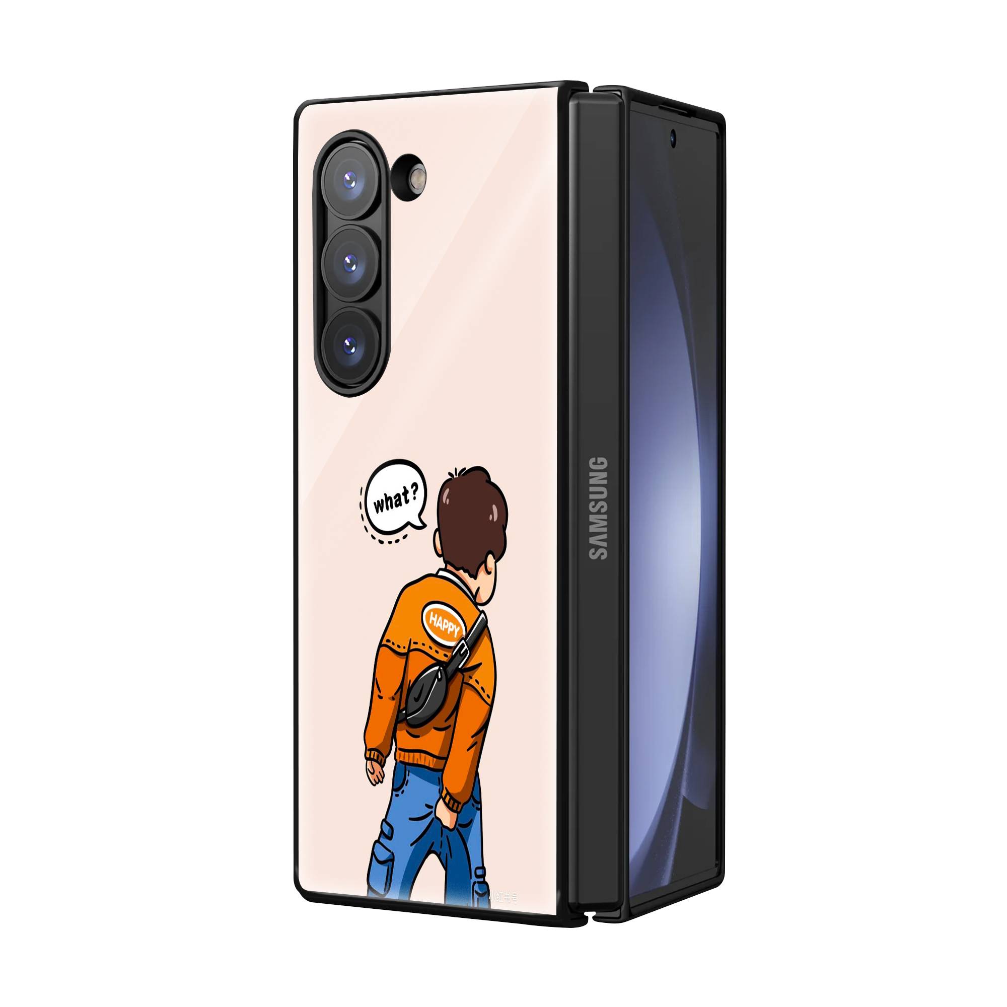 What Goes Samsung Z Fold Glass Case image 1