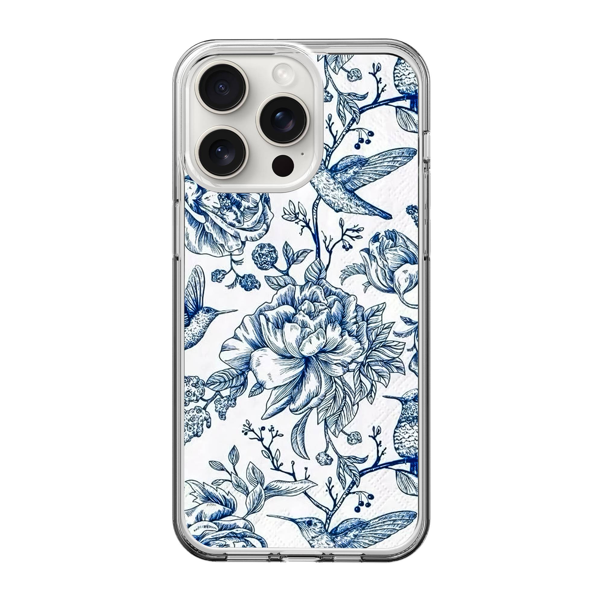 Bluebloom Clear Case image 0