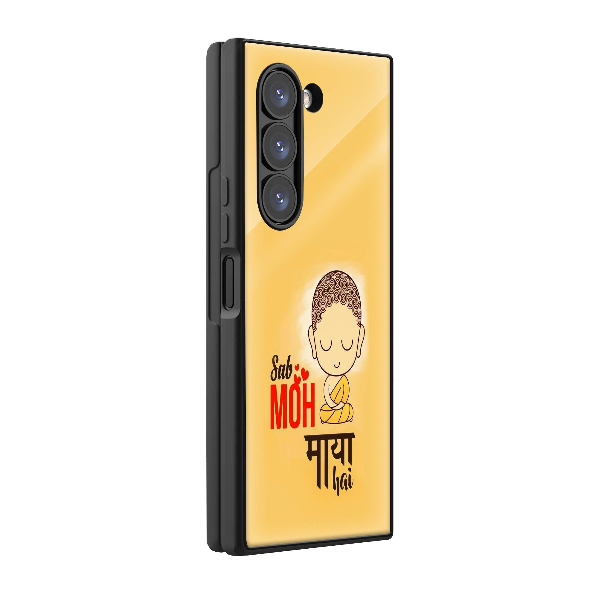 Moh Maya Hai Samsung Z Fold Glass Case image 0