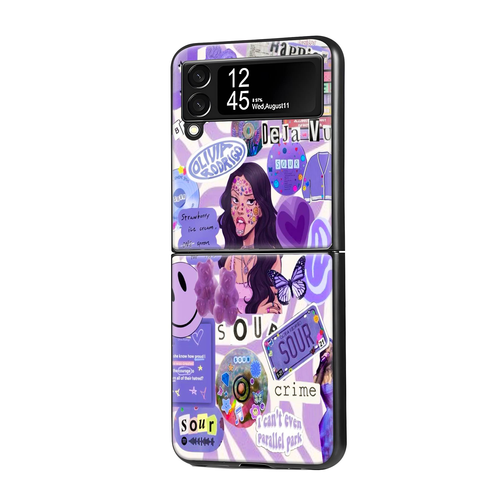 Olivia Rodrigo Samsung Z Flip Glass Case image 0