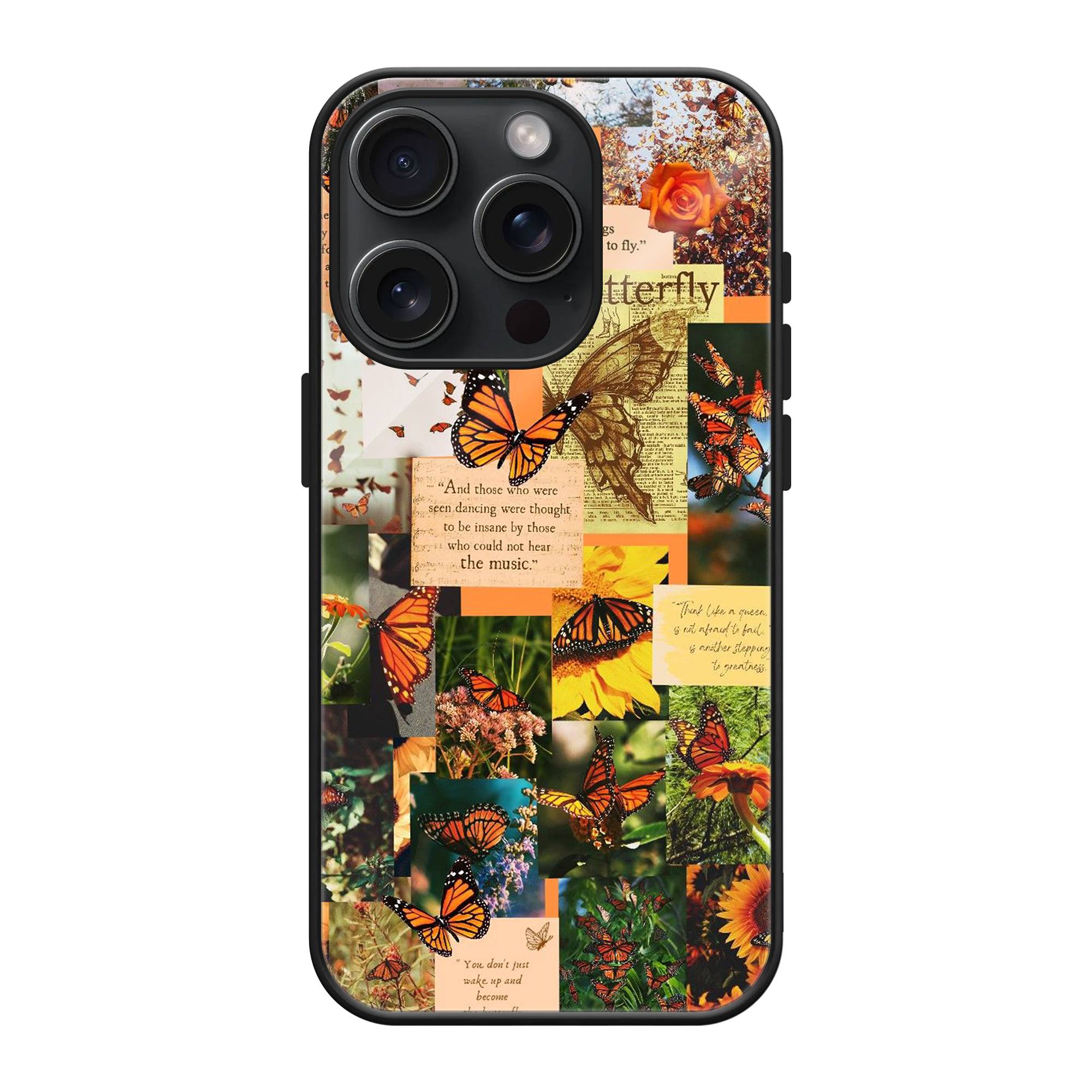 Butterfly Aesthetic Glass Case image 0