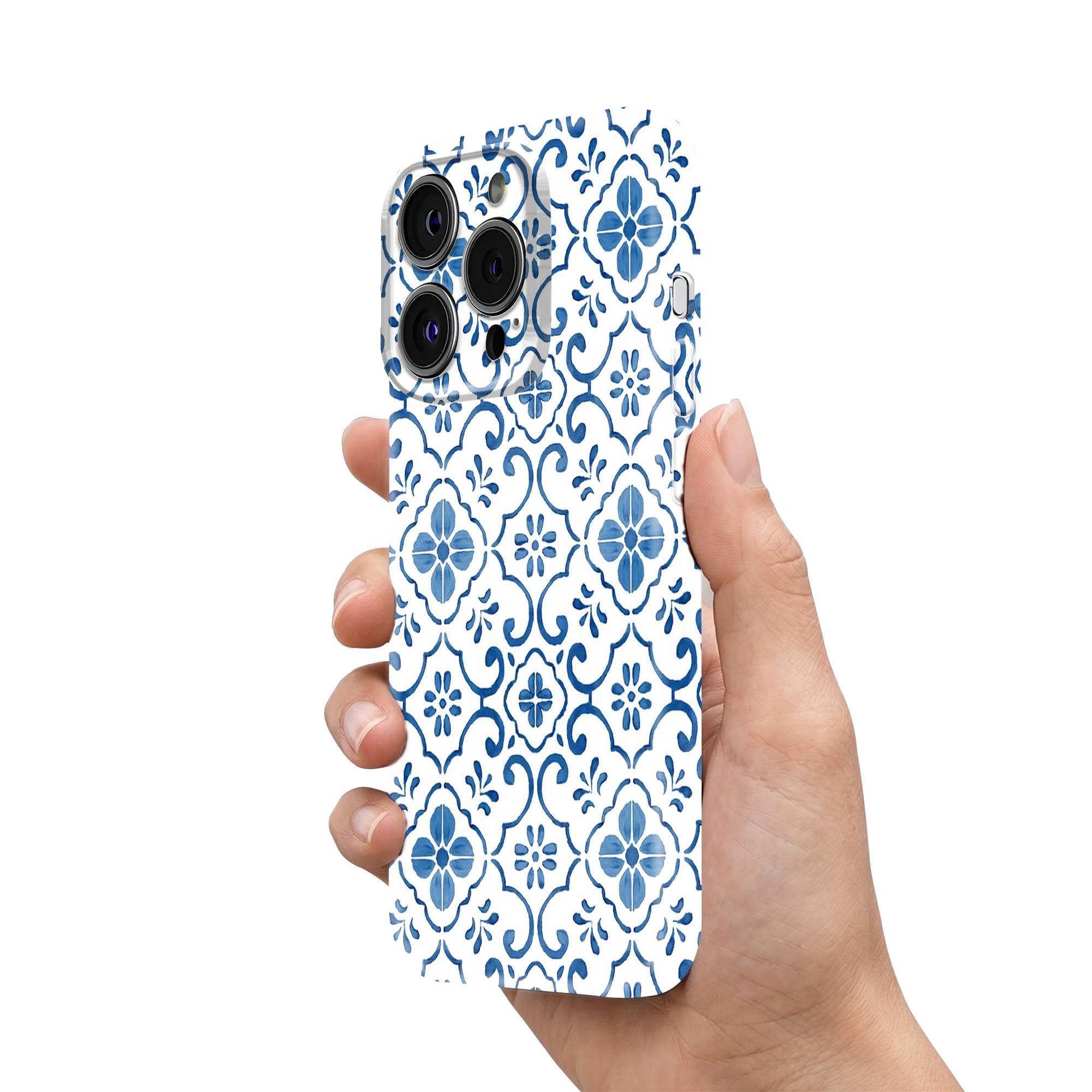 Vintage Azulejo Glossy Hard Case