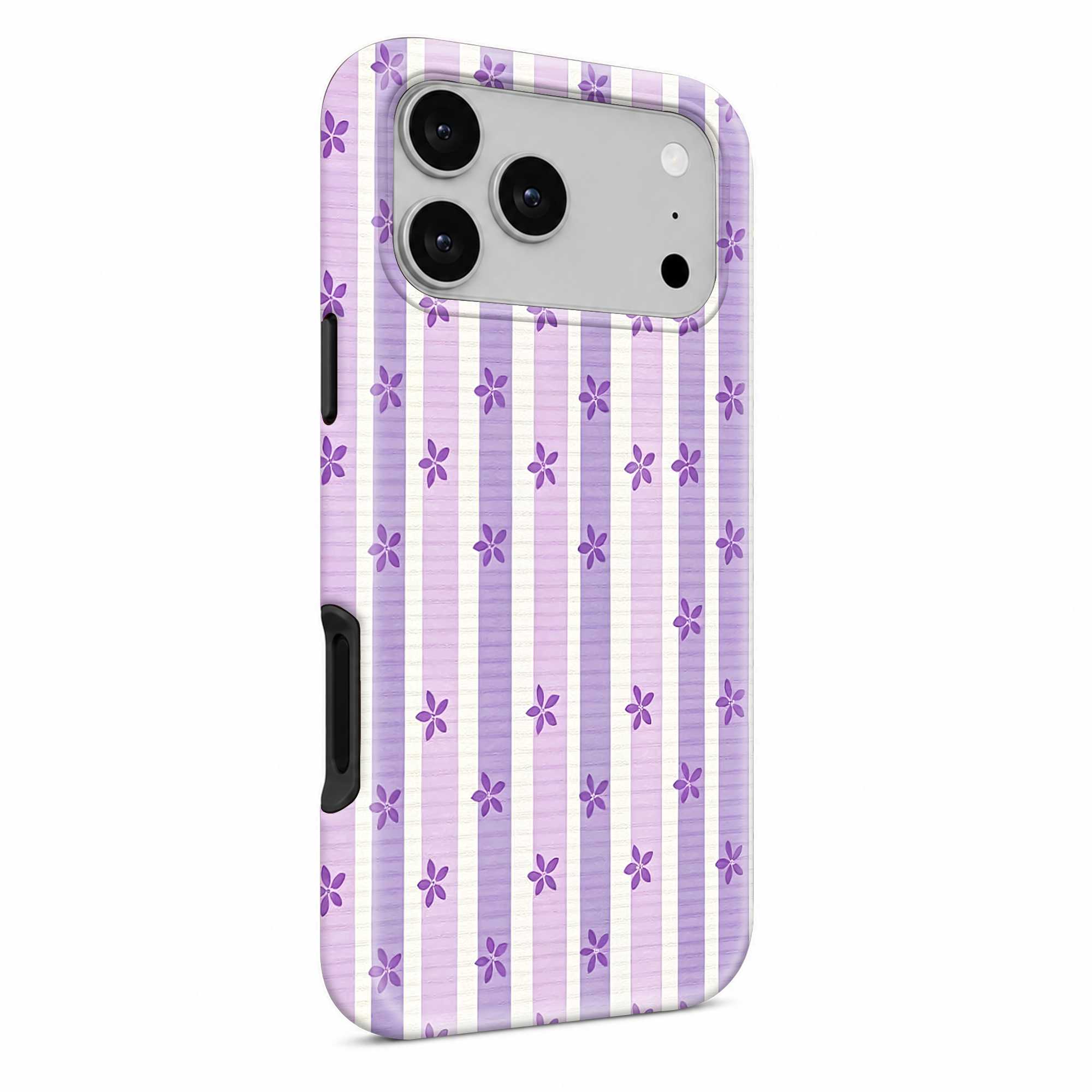 Soft Purple Flower Dual Guard Case