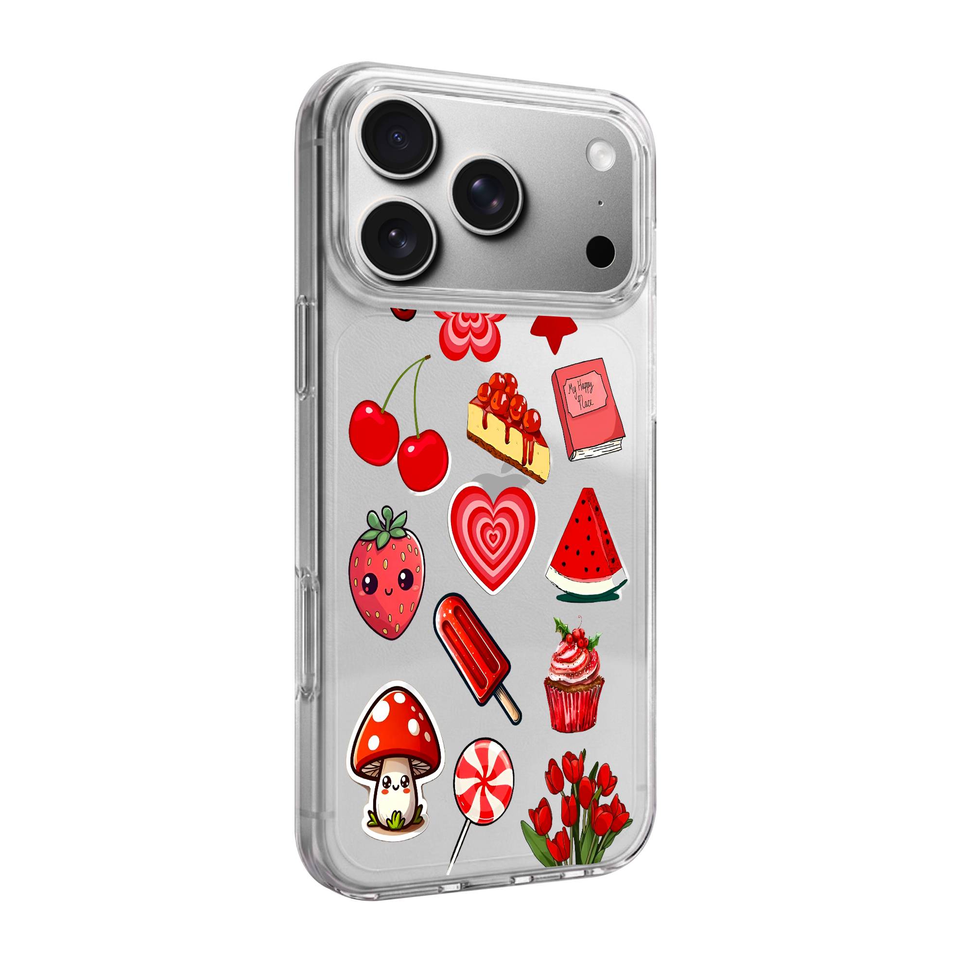 Cherie Sticker Set Premium Clear Case