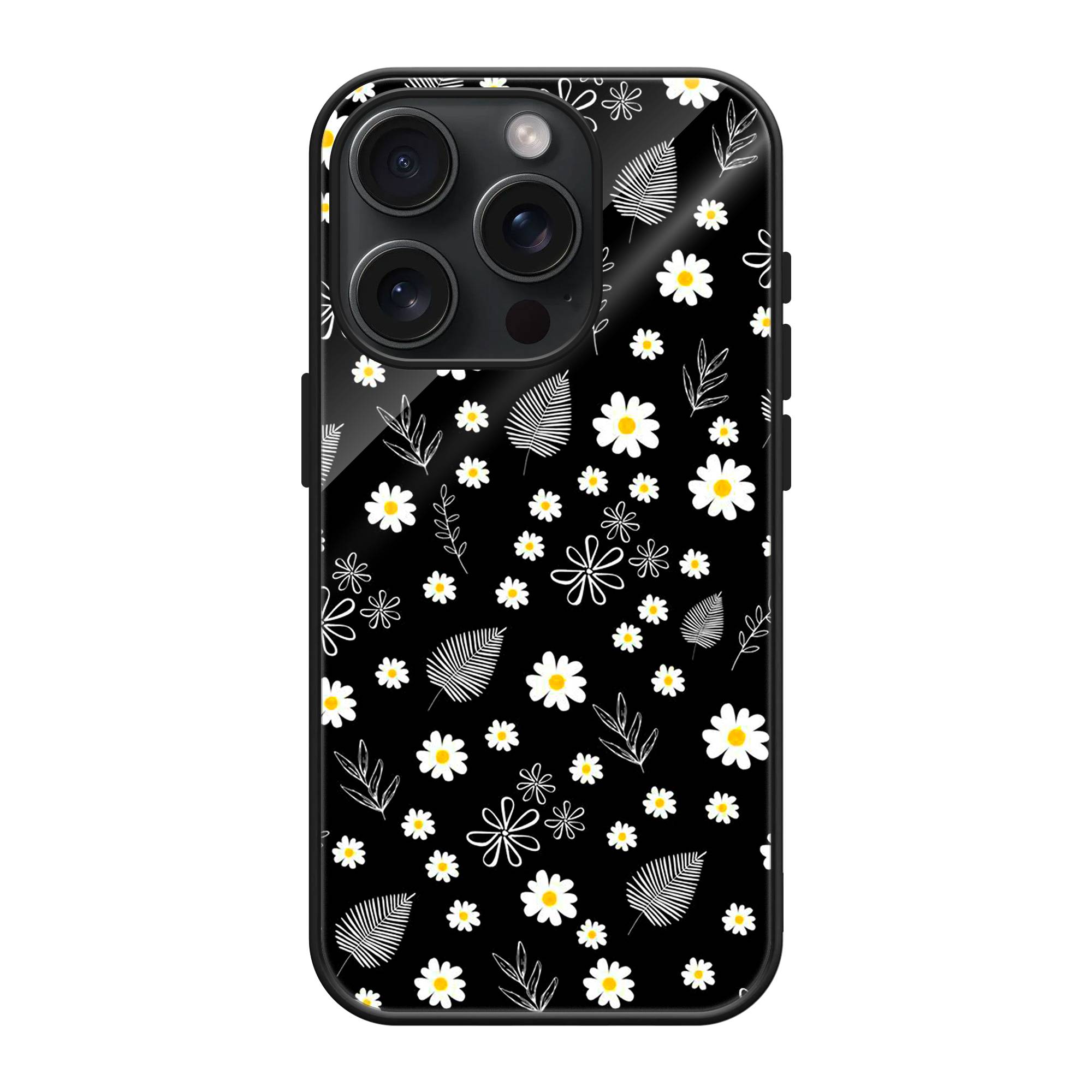 Monochrome Garden Glass Case image 0