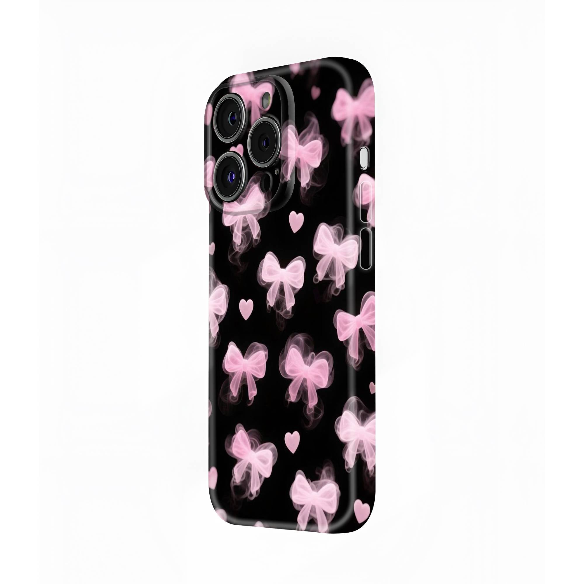 Blush Bow Dreams Glossy Hard Case
