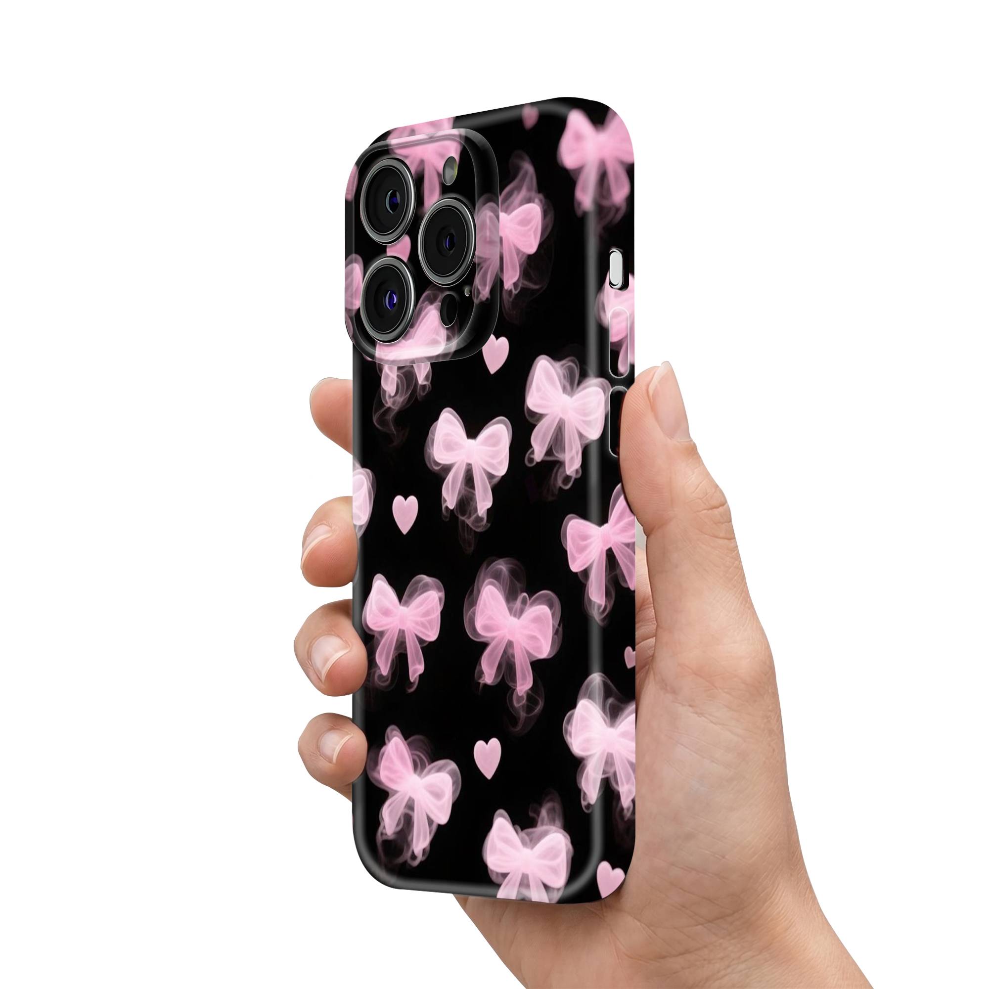 Blush Bow Dreams Glossy Hard Case