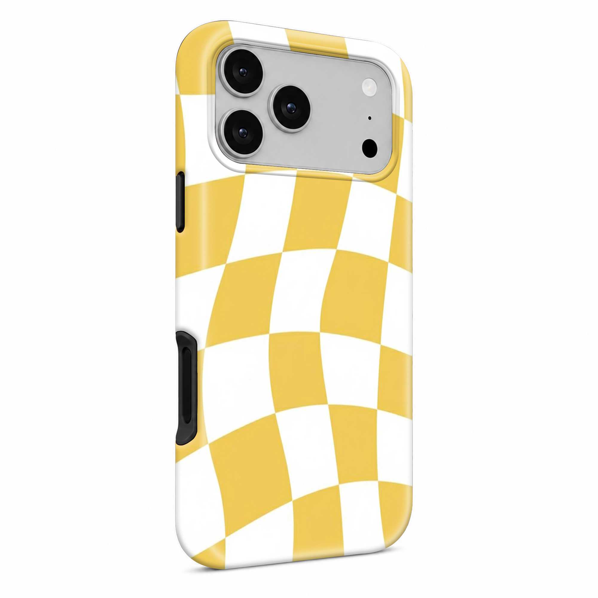 Yellow Checkered Dual Guard Case