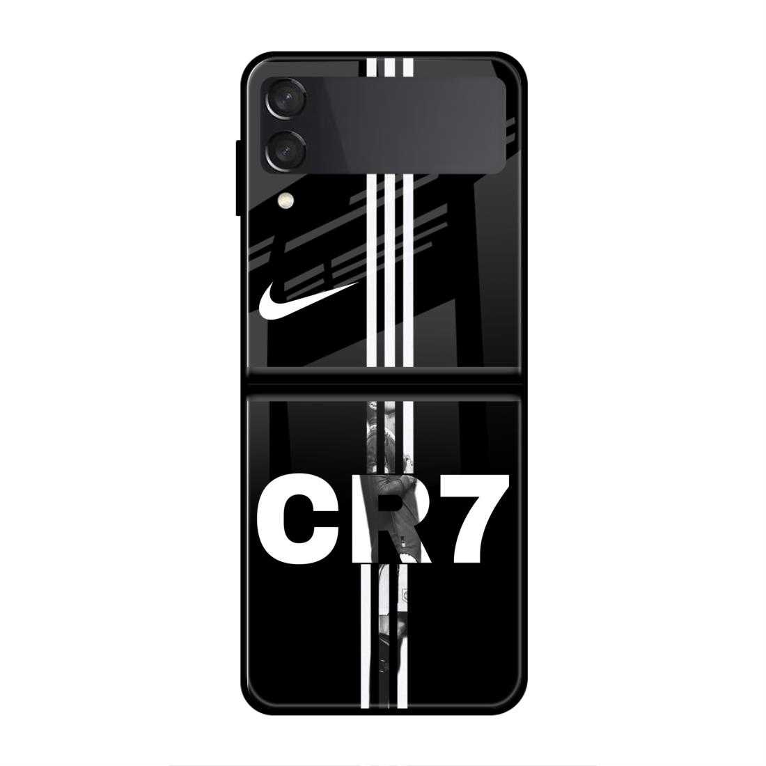 CR7 Samsung Z Flip 3 Glass Case image 0