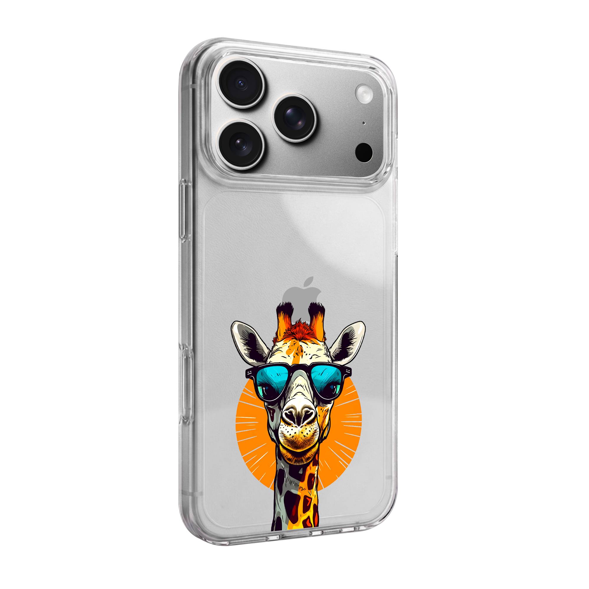 Cool Giraffe Premium Clear Case