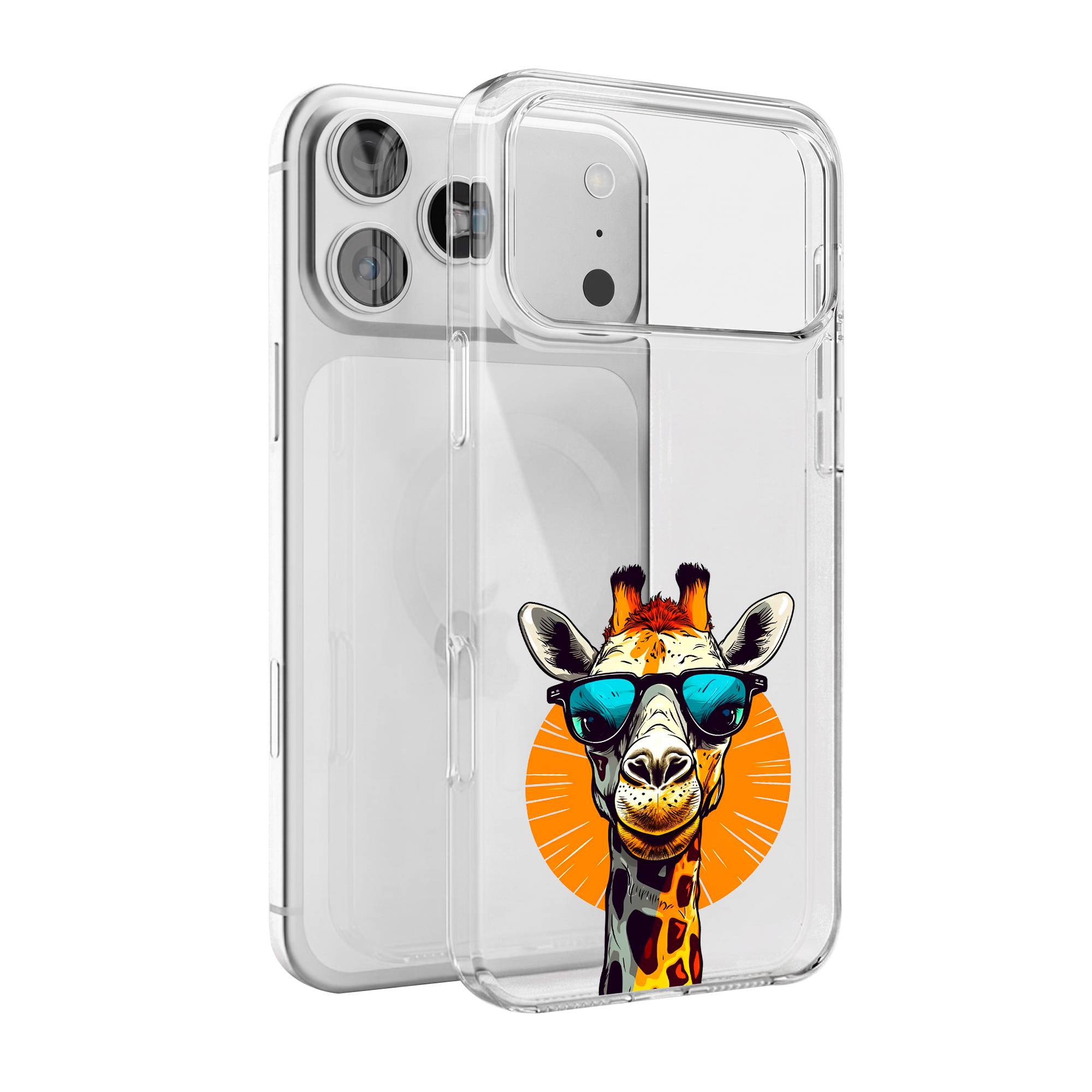 Cool Giraffe Premium Clear Case