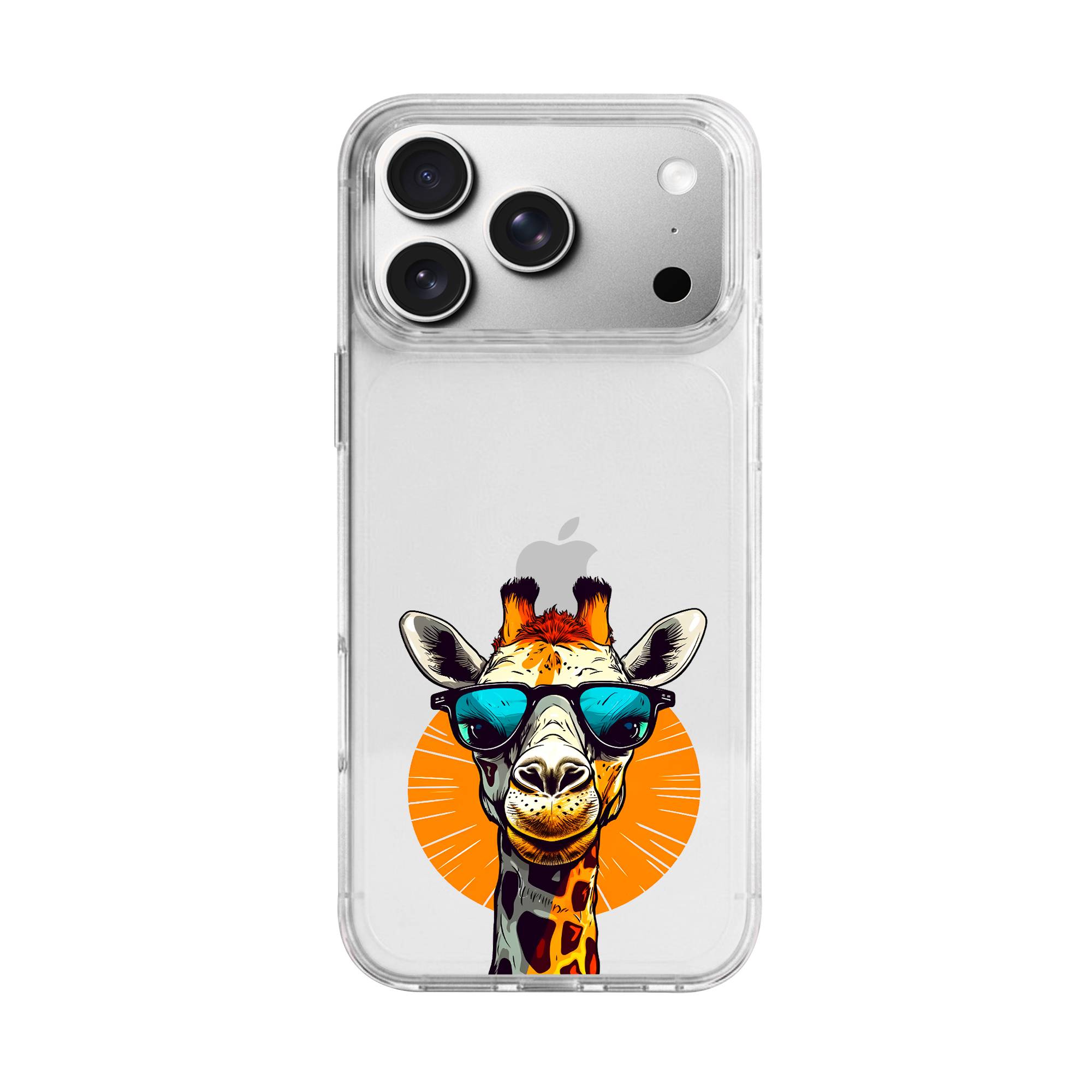 Cool Giraffe Premium Clear Case