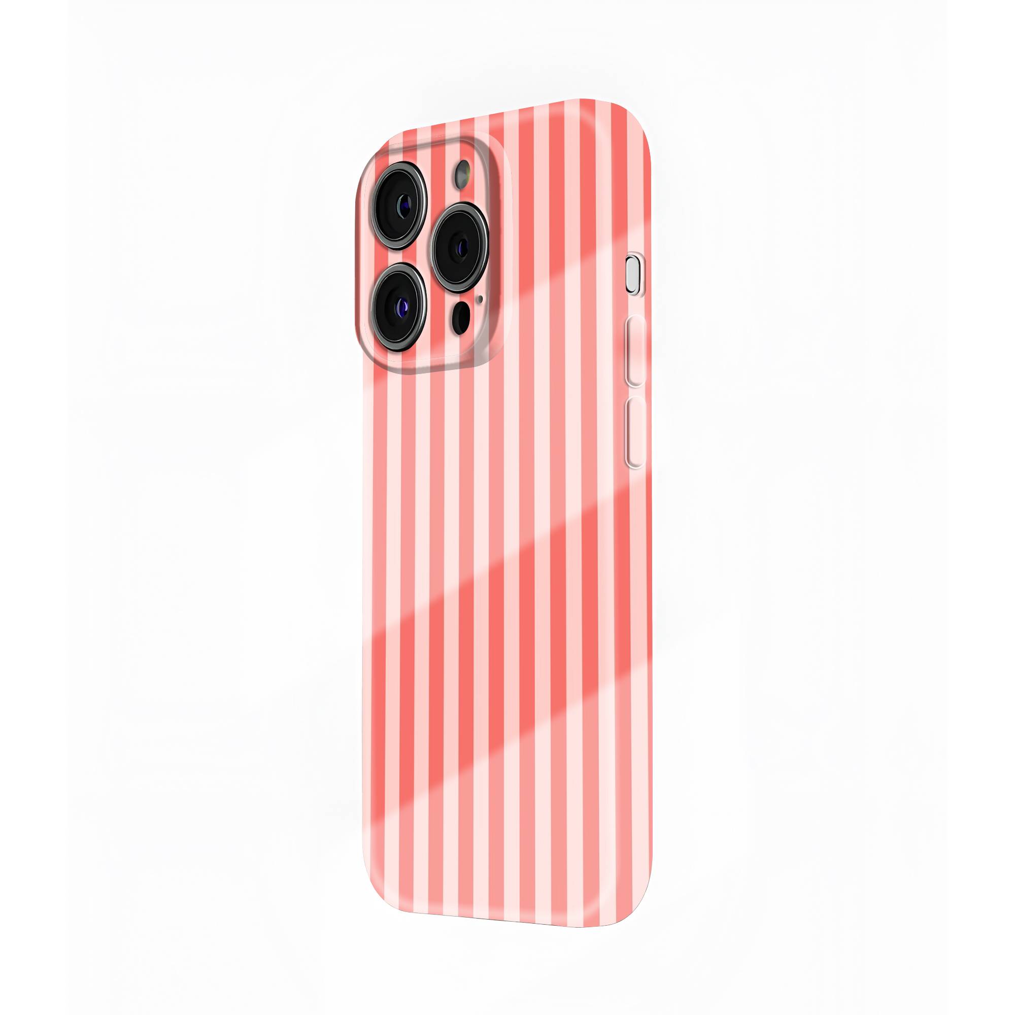 Candy Stripe Glossy Hard Case