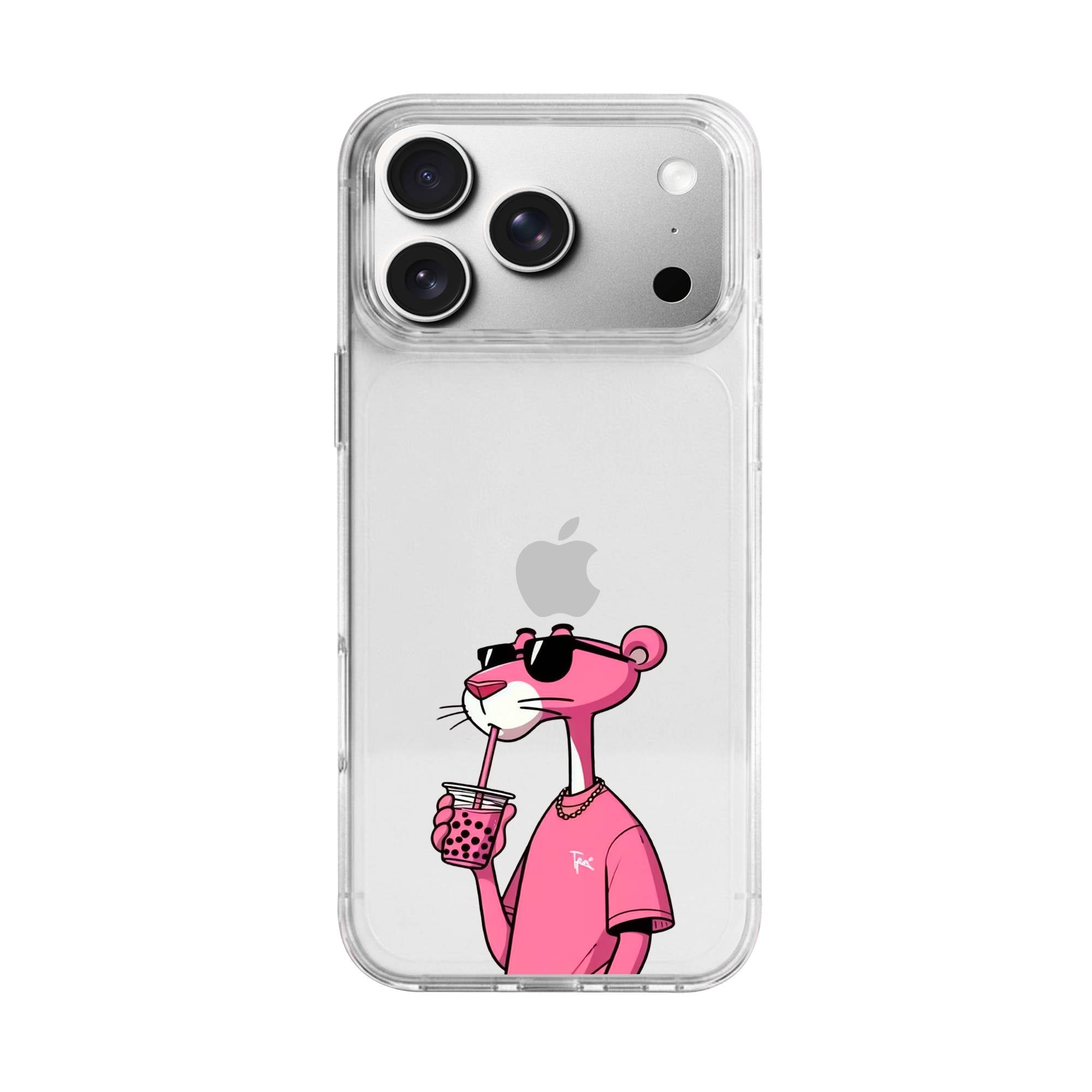 Cool Pink Panther Premium Clear Case
