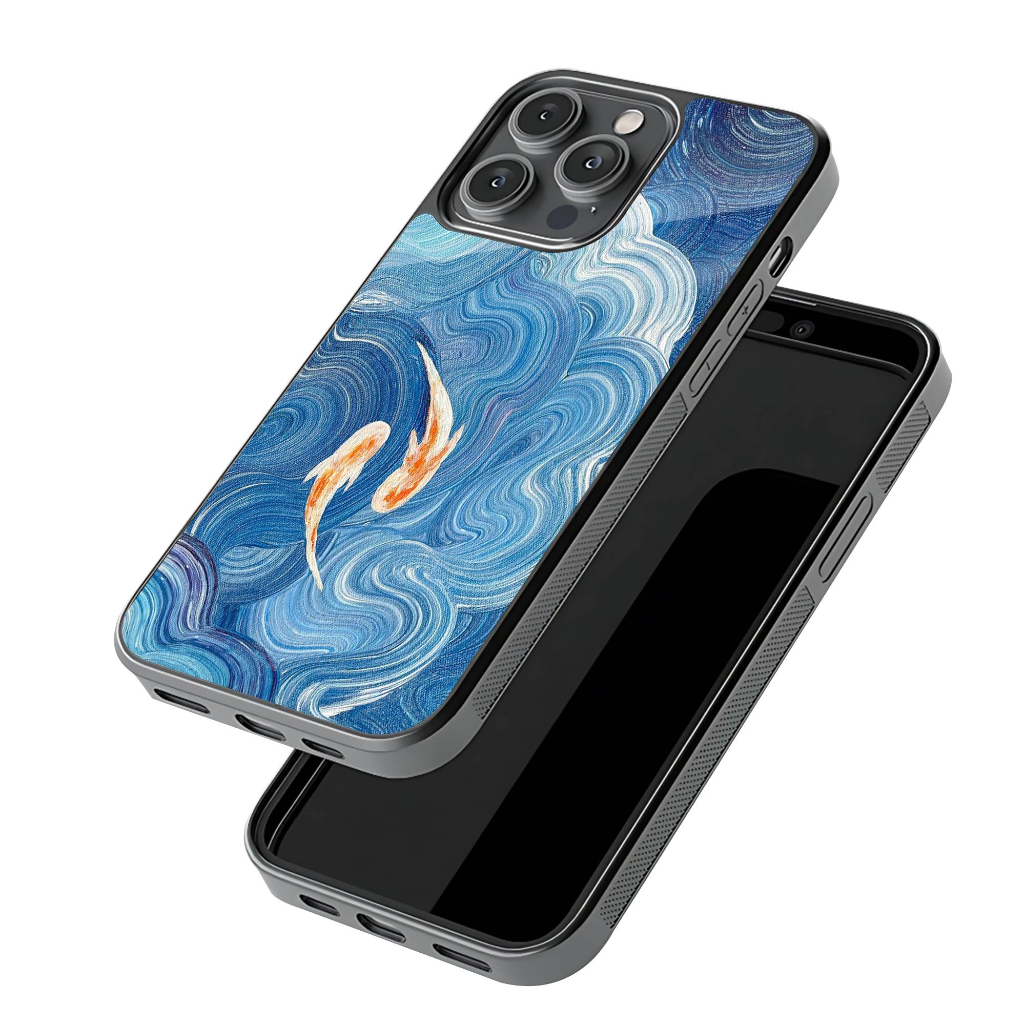 Ocean Twin Glass Case