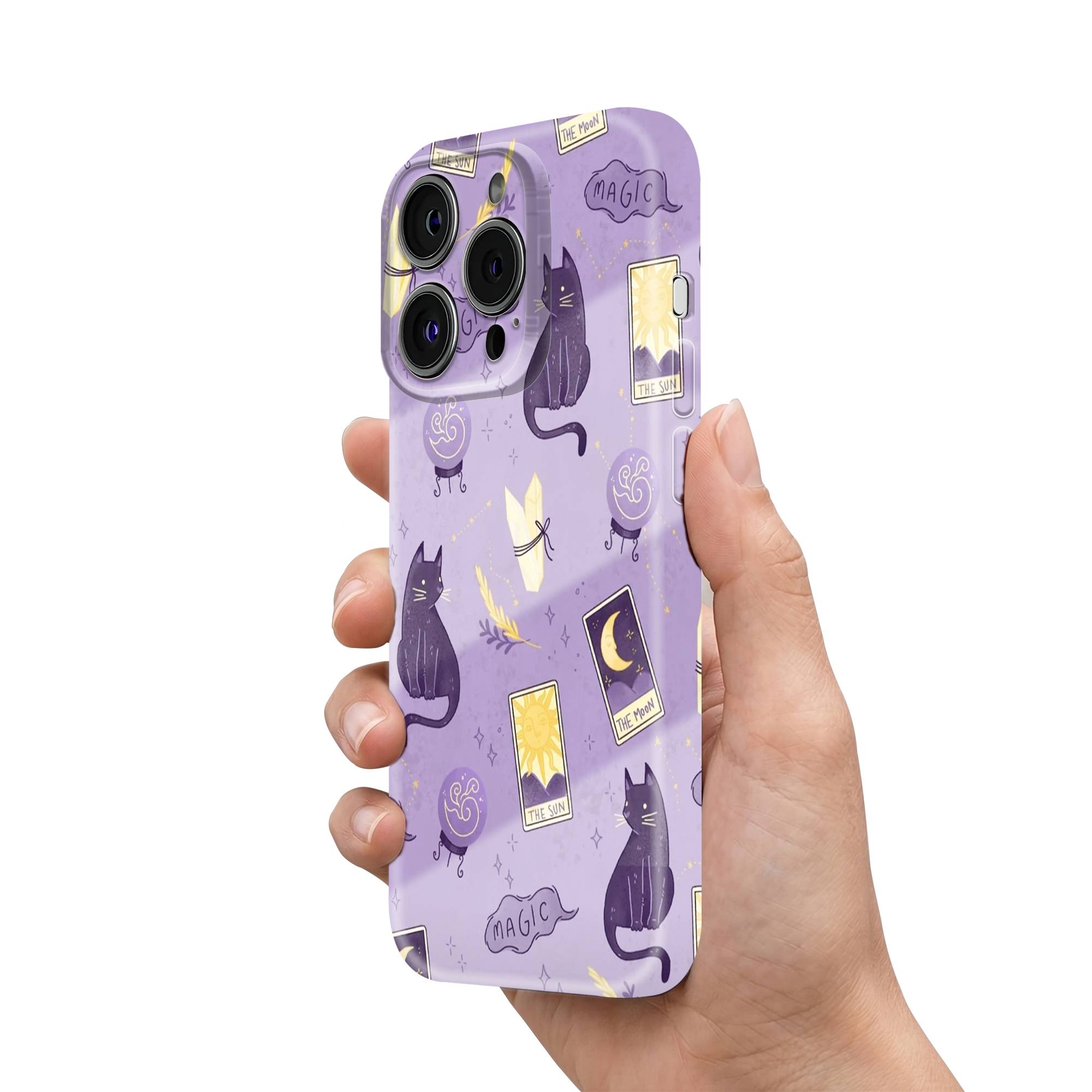 Cat Magic Glossy Hard Case